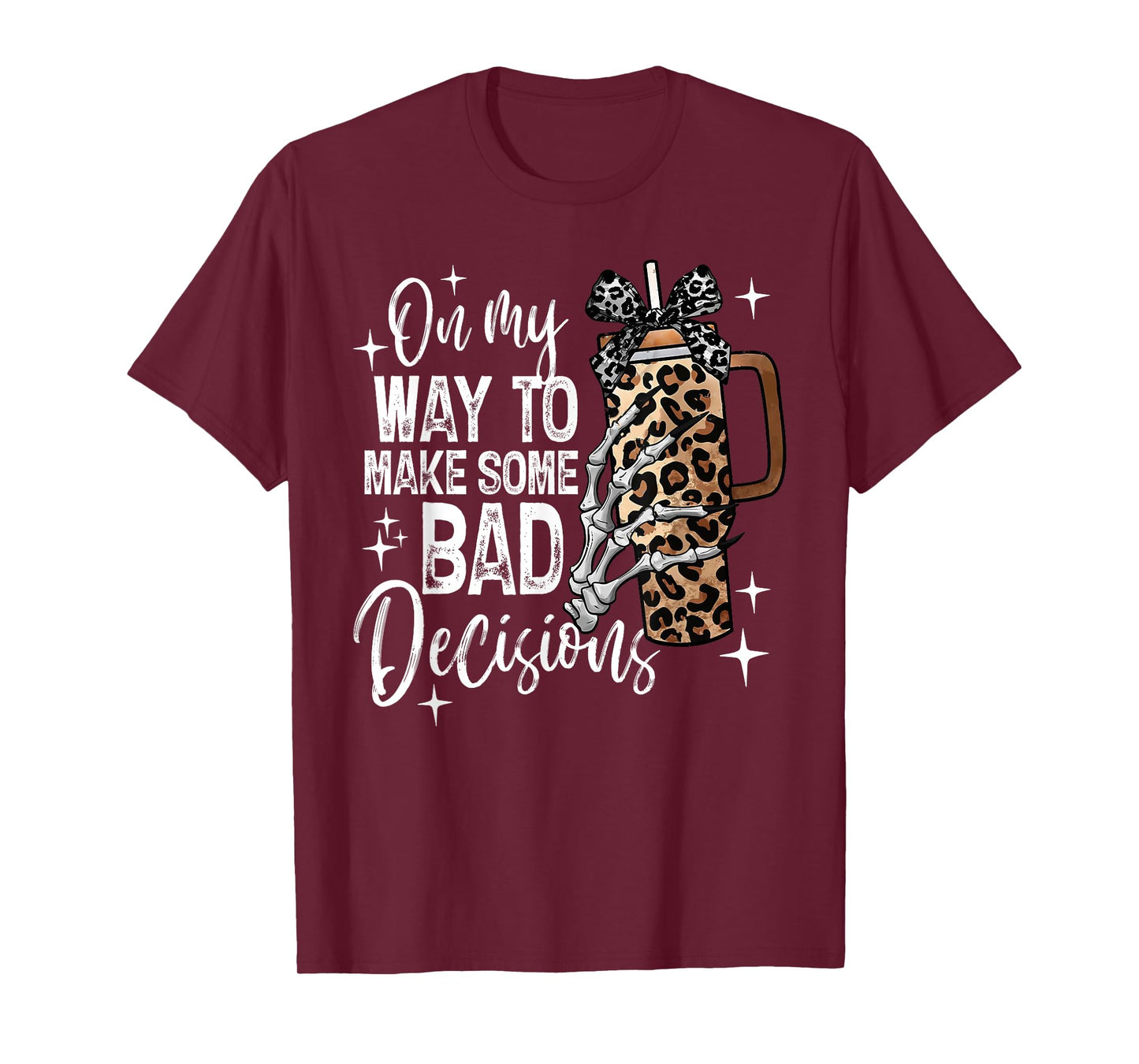 On My Way To Make Some Bad Decisions Spooky Season Halloween T-Shirt