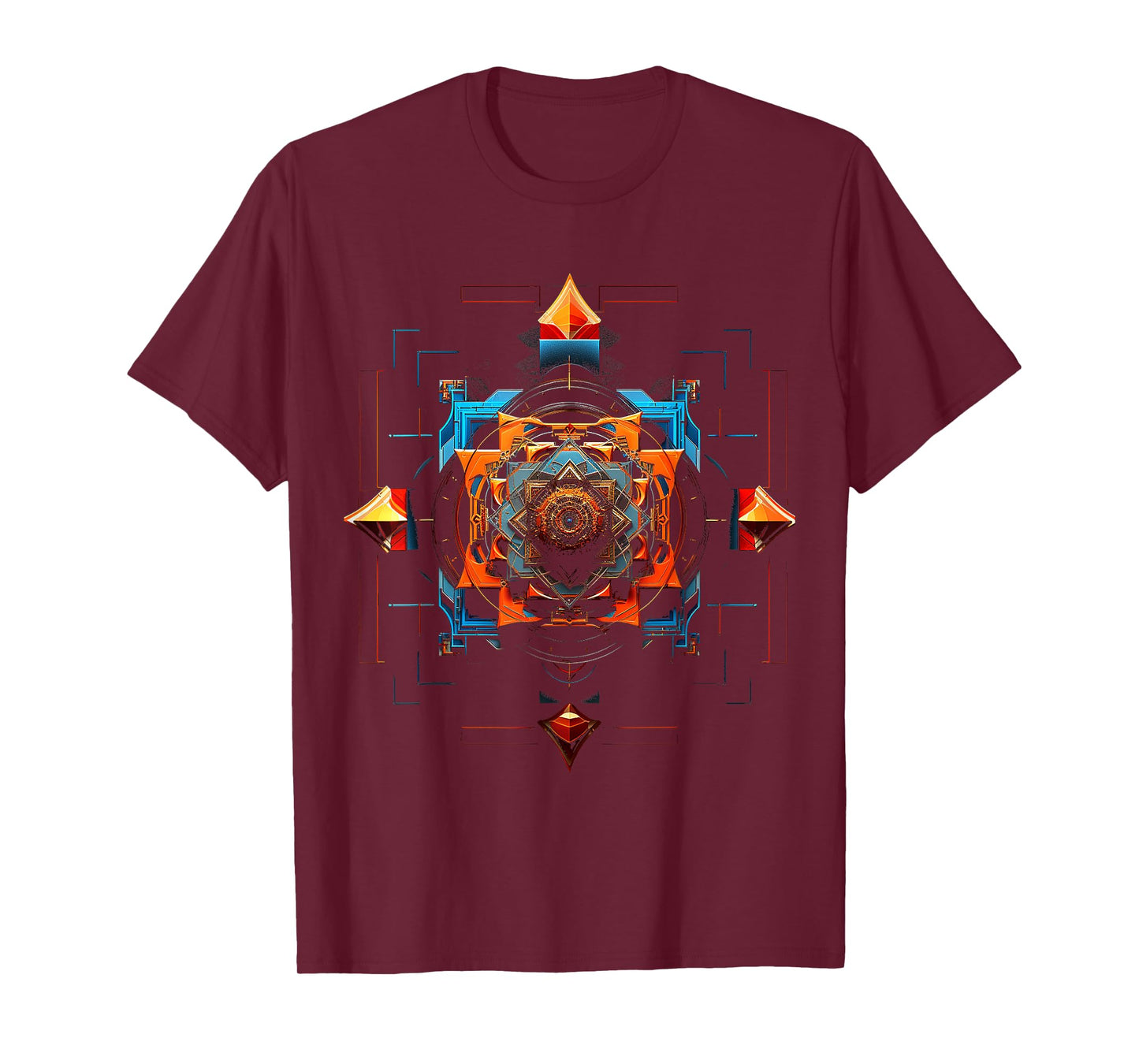 Motif Illustration Art T-Shirt