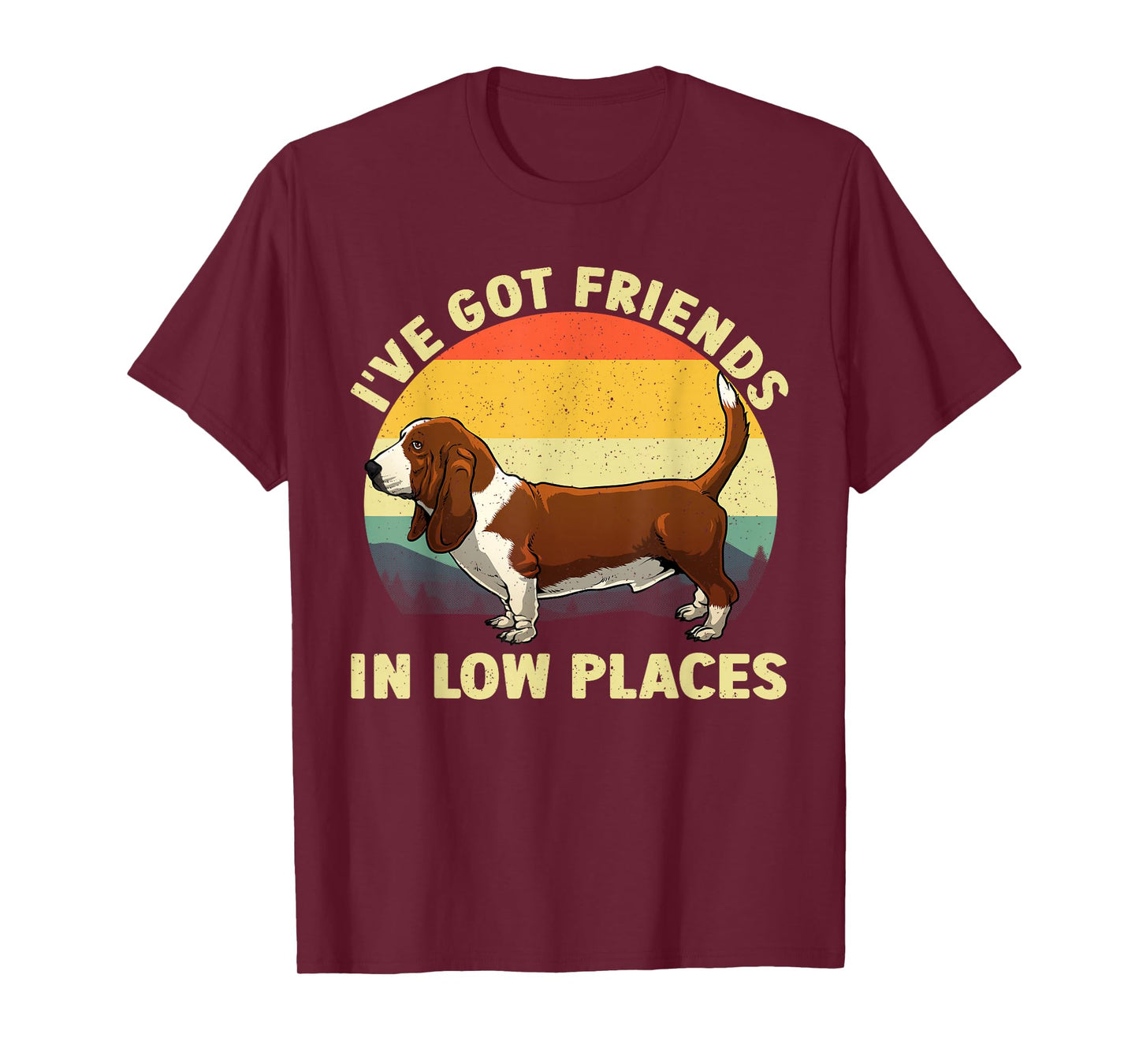 Best Basset Hound Design For Men Women Basset Hound Lover T-Shirt