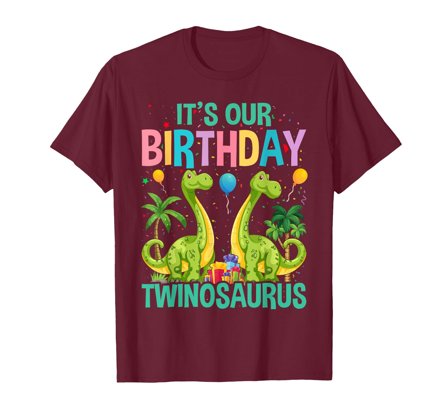 Kids Funny Twin Sisters Birthday Toddler 1st 2nd 3rd 4th 5th T-Shirt