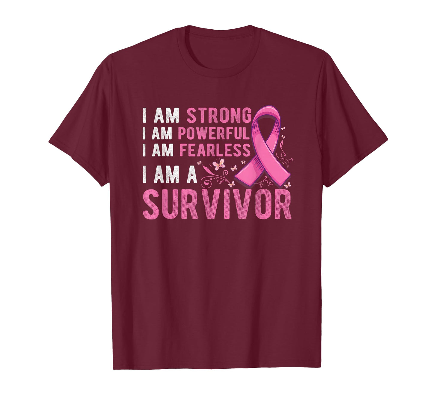 Breast cancer survivor month Support Breast Cancer Awareness T-Shirt