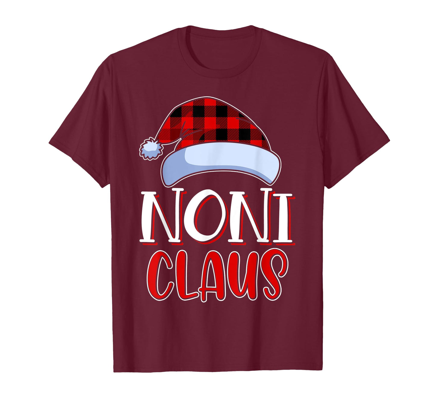 Noni Claus Santa Family Matching Christmas Pajamas Gift T-Shirt