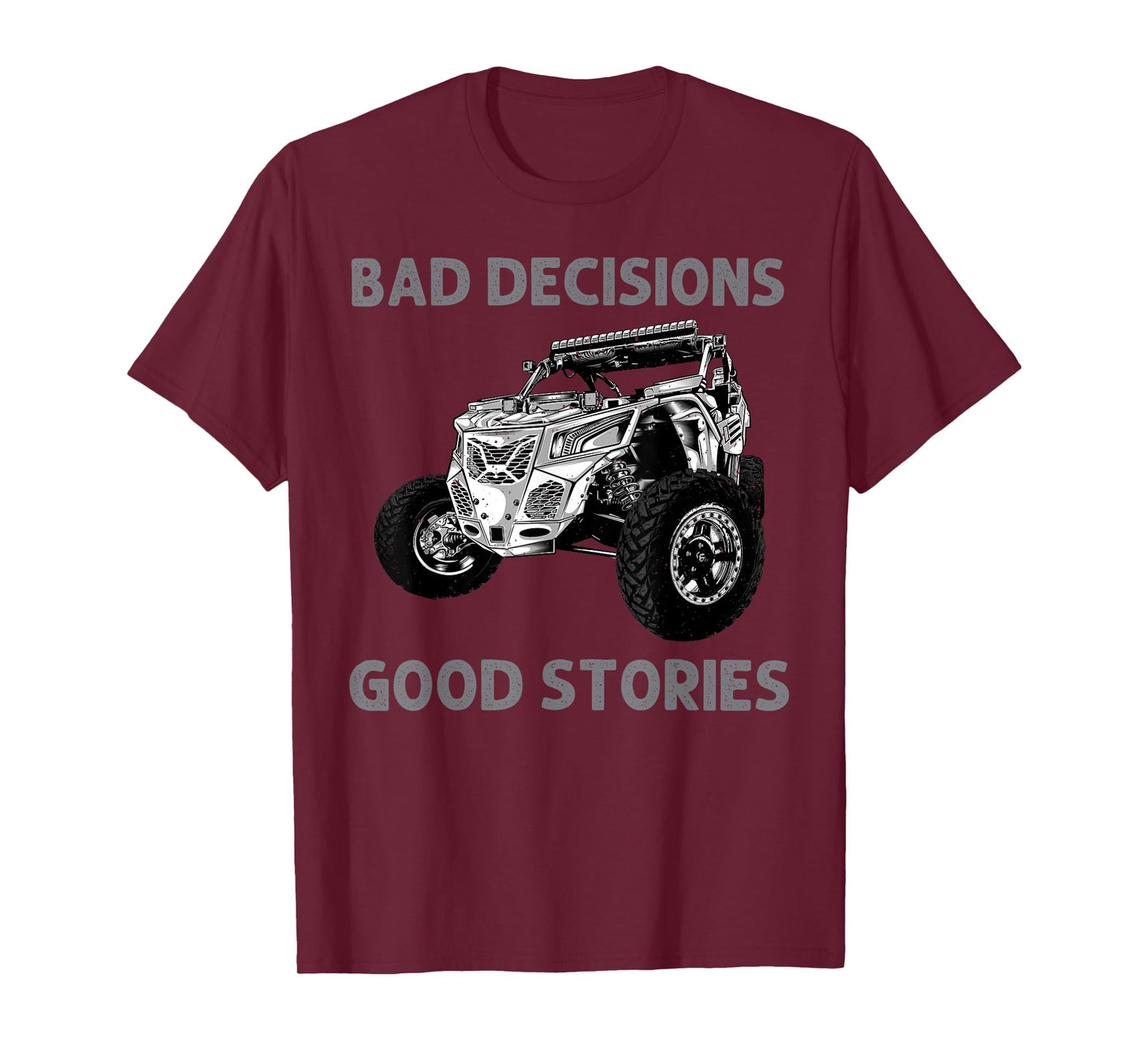 Funny SxS Art for Men Women SxS UTV Offroading Side by Side T-Shirt
