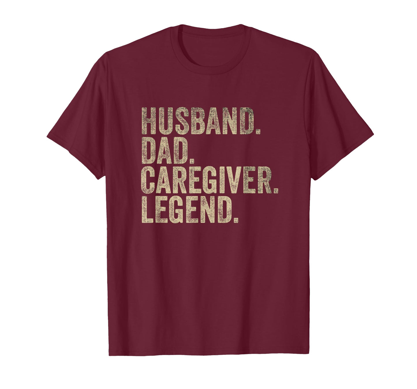 Vintage Father's Day Husband Dad Caregiver Legend Daddy T-Shirt