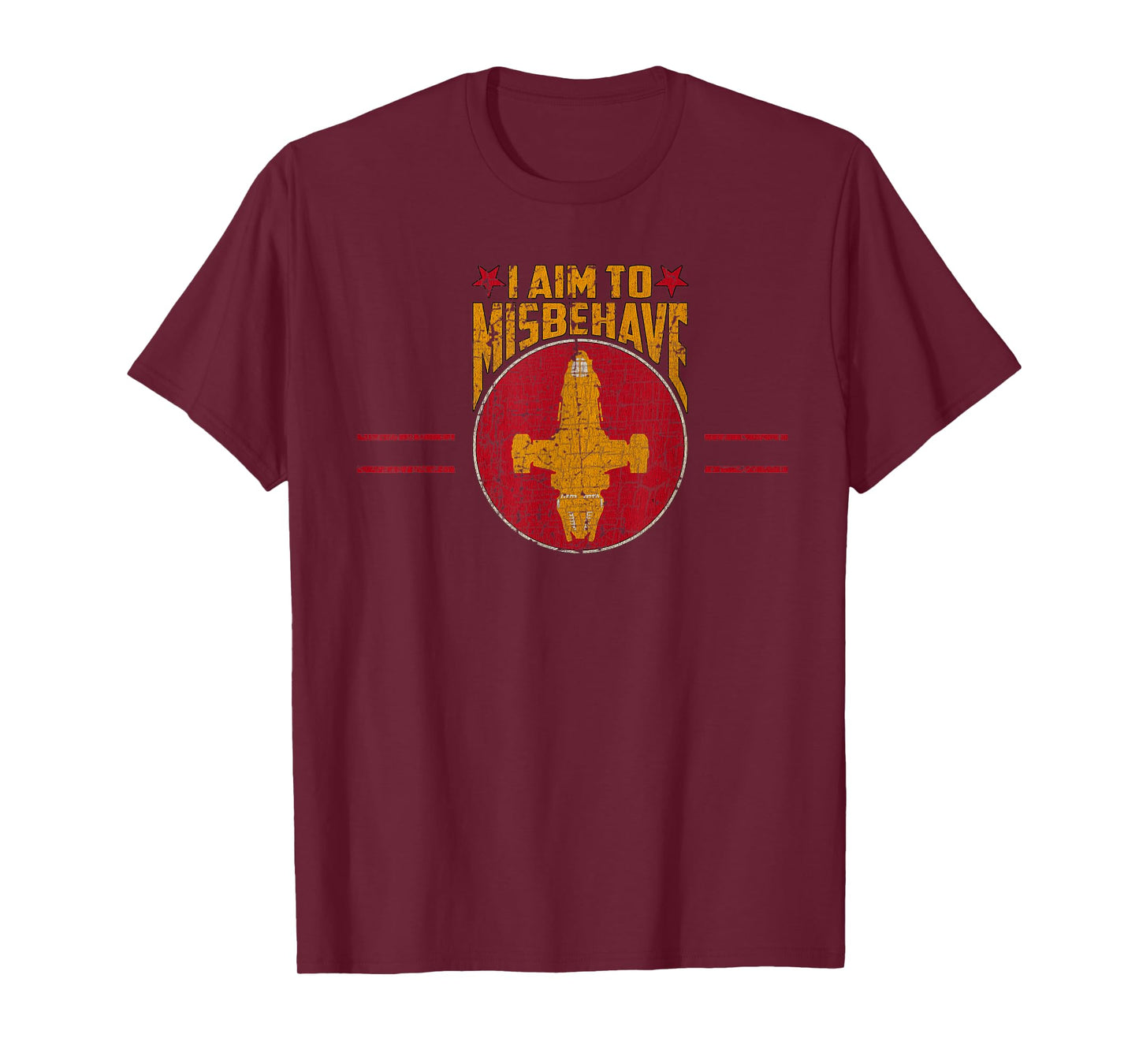 Ship Works I Aim to Misbehave T-Shirt