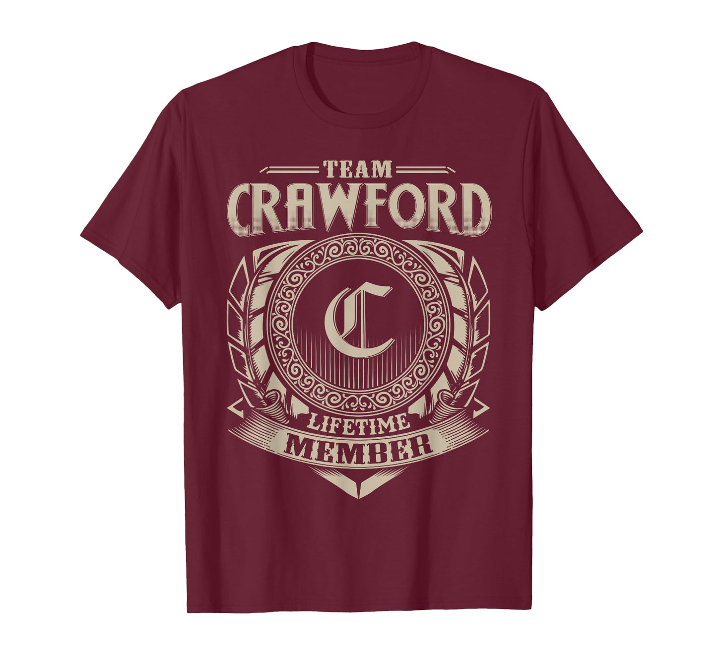 Team CRAWFORD Lifetime Member Vintage CRAWFORD Family T-Shirt