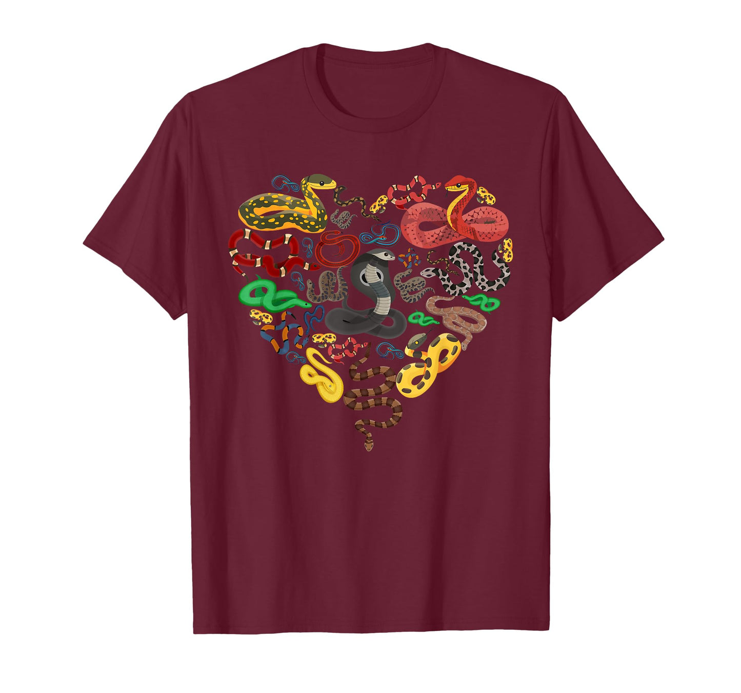 Different Types Of Snakes Boys Girl Educational Serpent T-Shirt