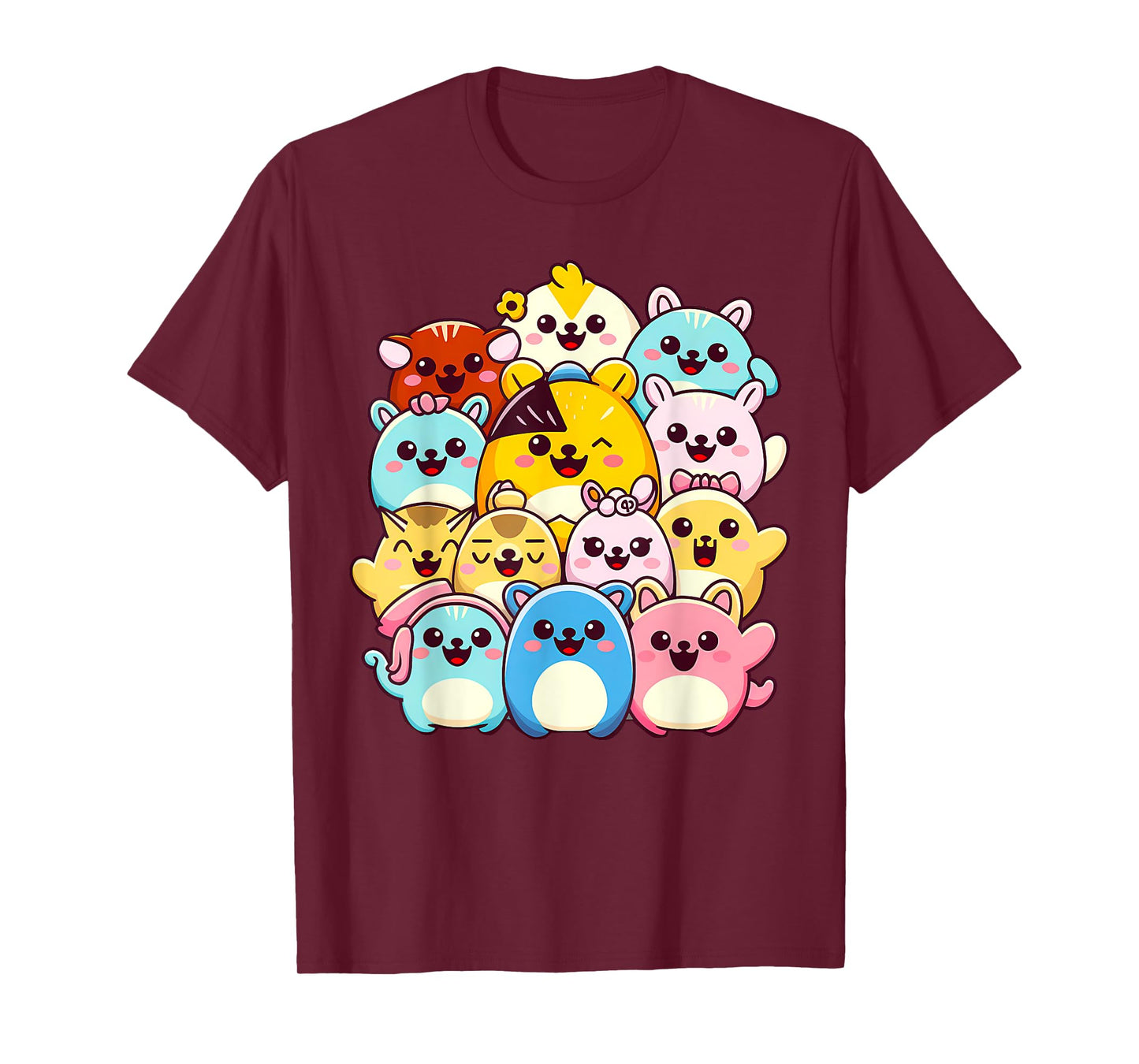 Squish Squad Mallow Great Cute for Family Kids Woman T-Shirt