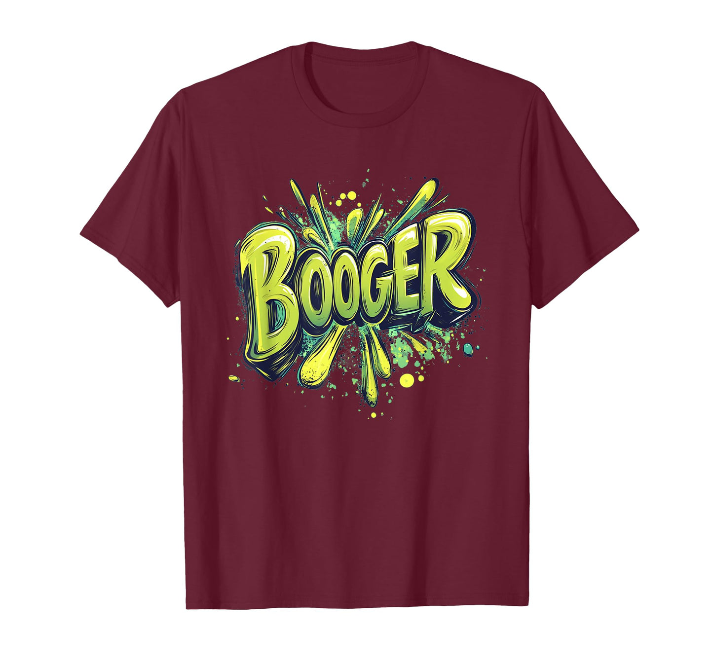 Funny Green Booger Costume for Adults and Kids T-Shirt