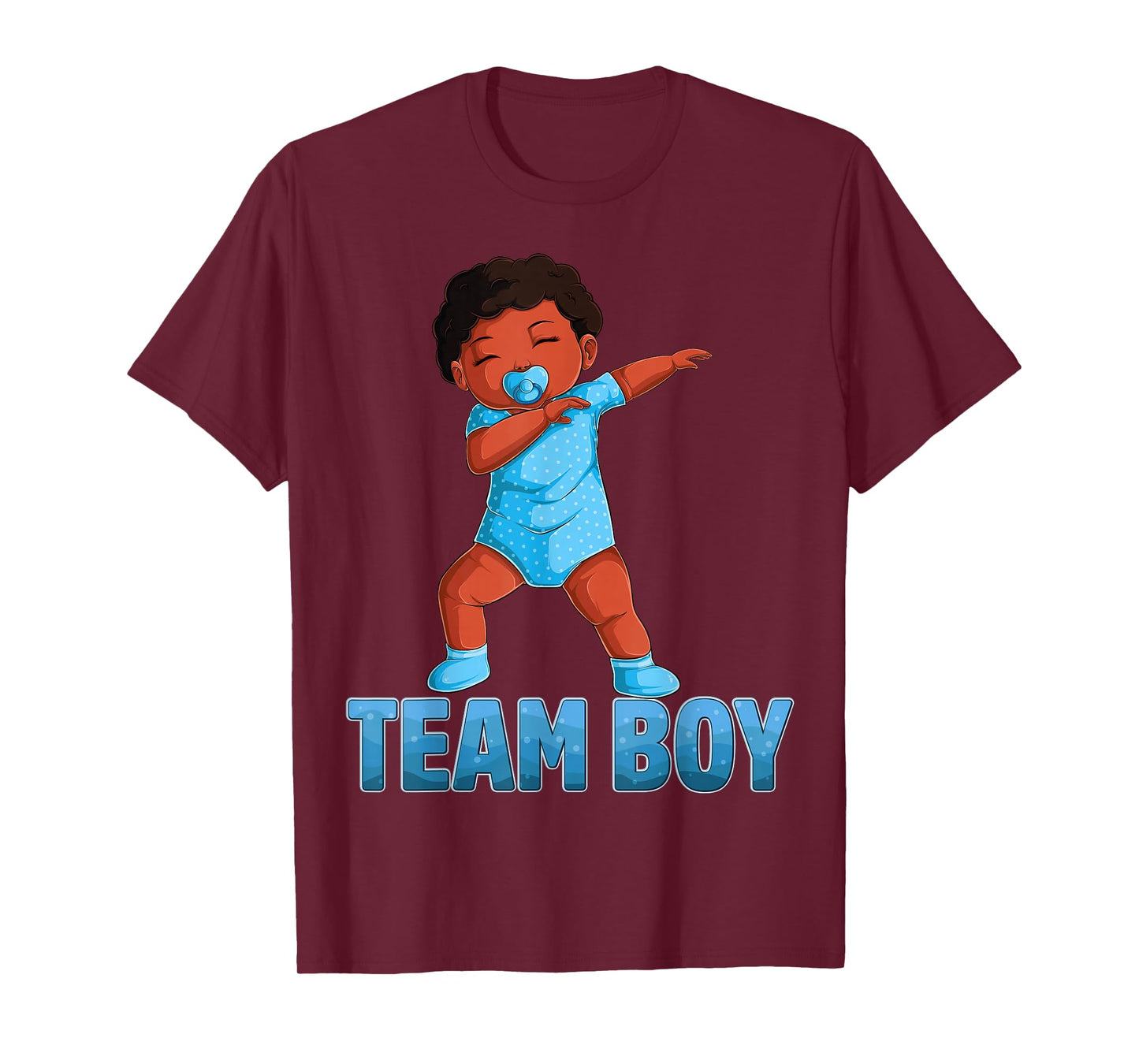 Gender Reveal Party Team Boy Baby Announcement Women Men T-Shirt
