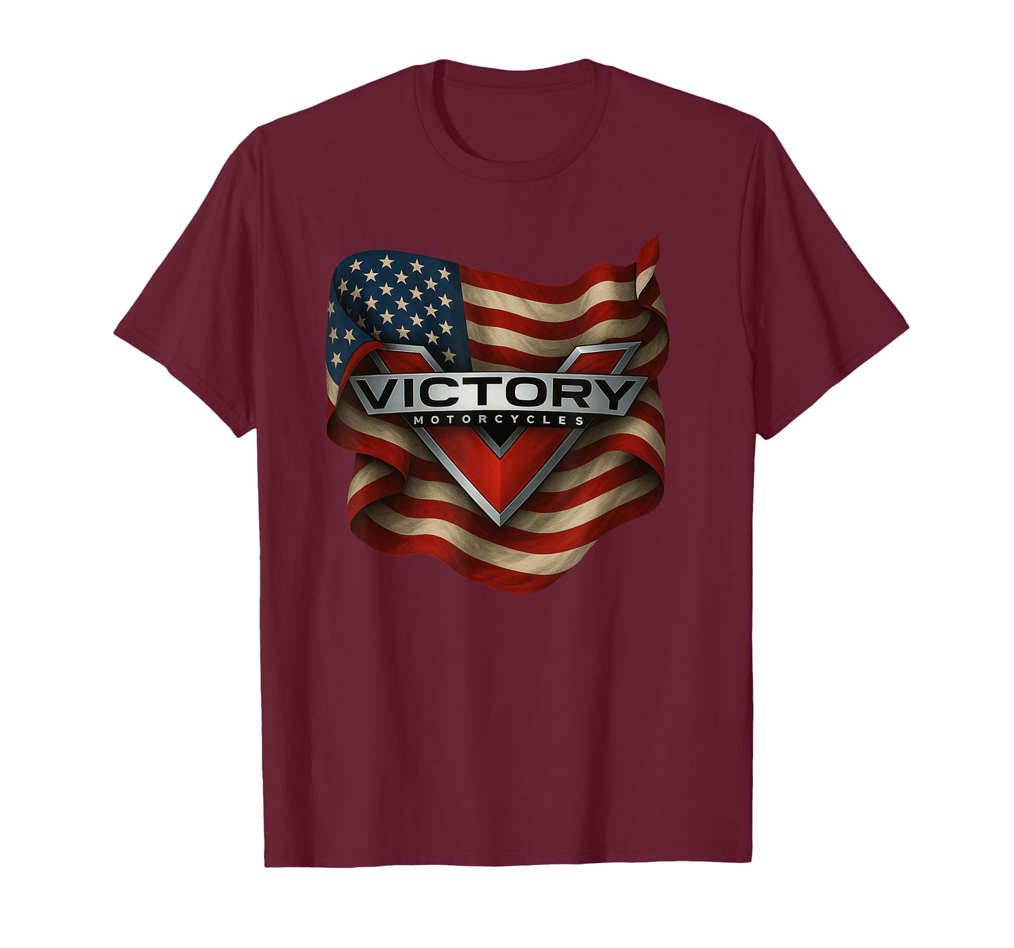 American Pride Motorcycles Victory USA T-Shirt