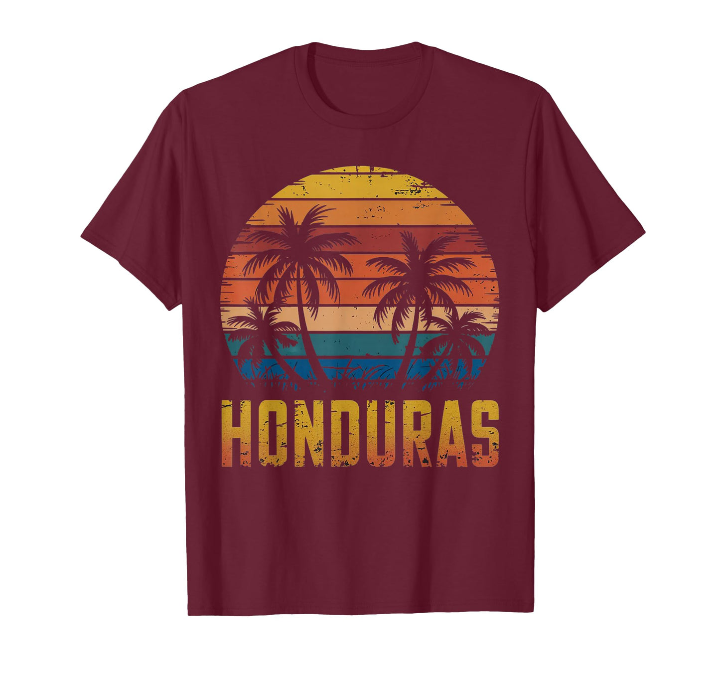 Family Vacation Honduras Souvenirs Honduras Roatan Beach T-Shirt