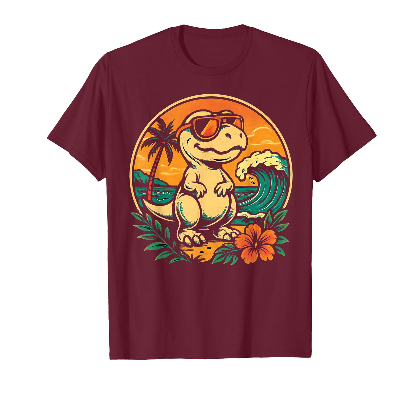 Dinosaur T-Rex Retro Novelty Men Kids Women Funny Dinosaur T-Shirt