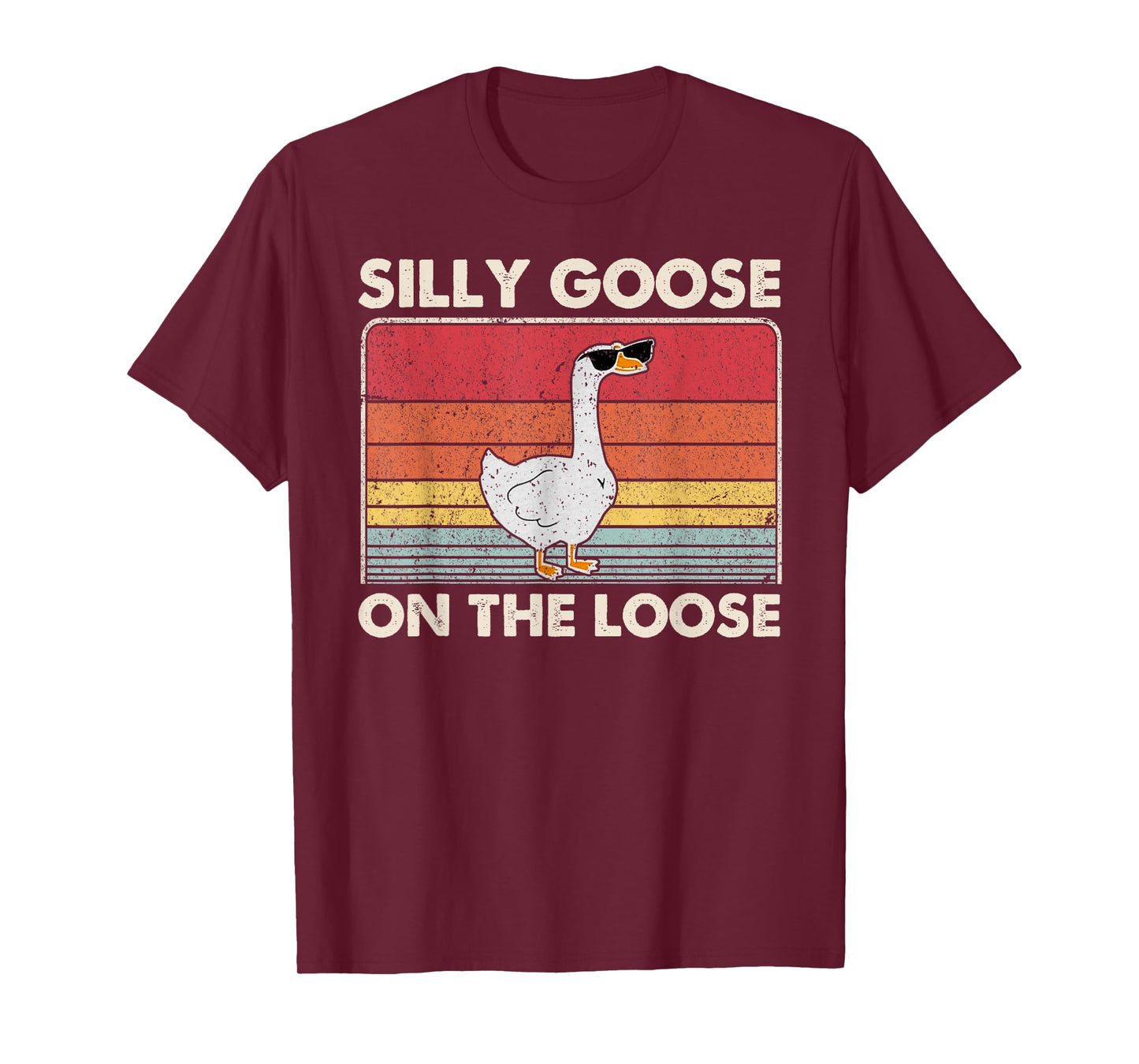 Silly Goose Shirt, Graphic Tees Men, Funny Shirts For Men T-Shirt