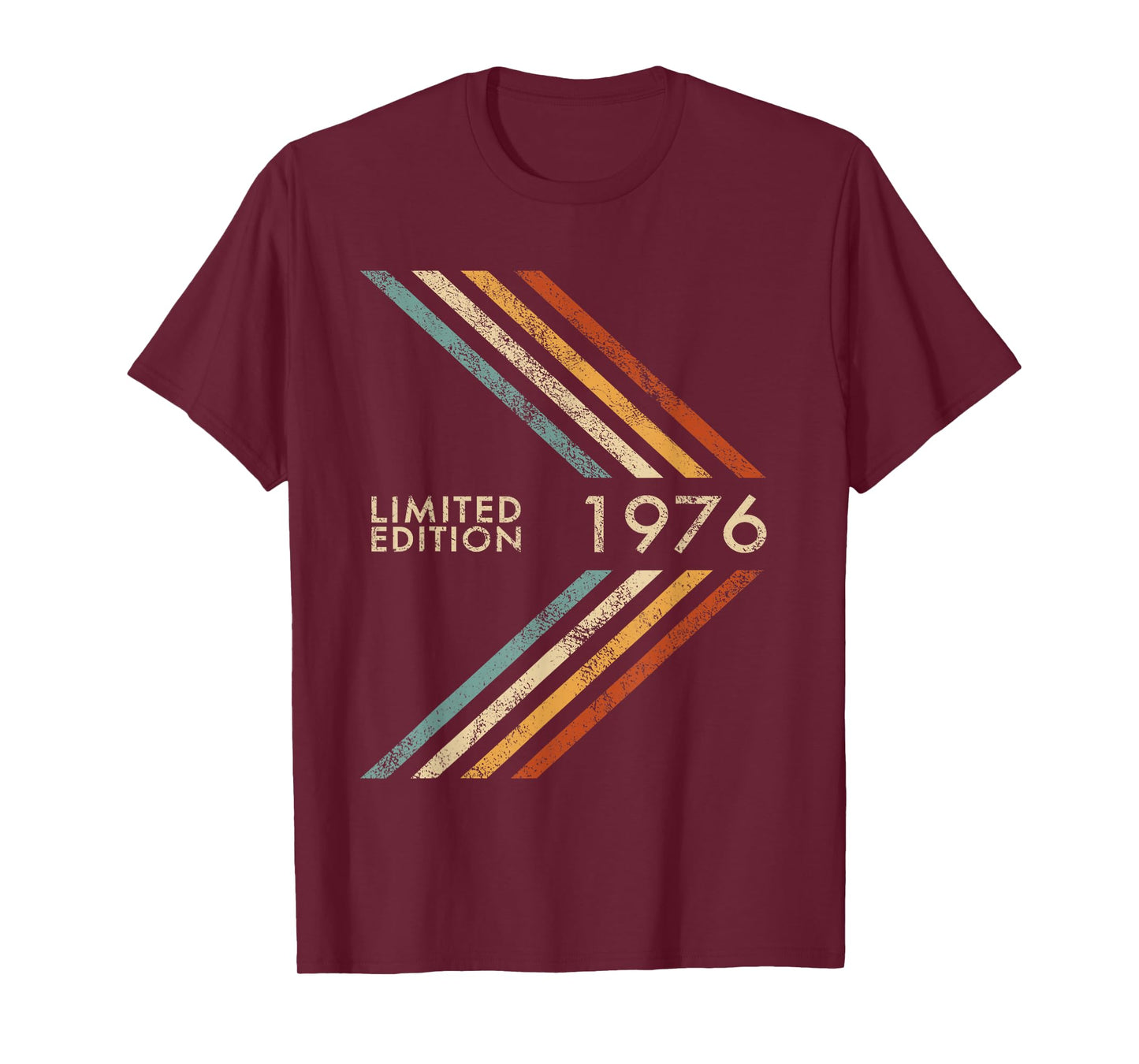 Birthday 1976 Limited Edition Men Women Vintage Style T-Shirt