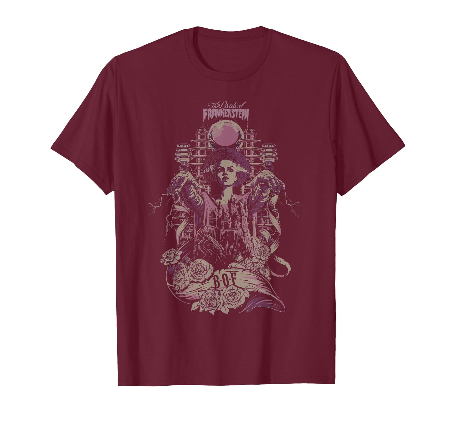 Universal Monsters Bride Of Frankenstein Vintage T-Shirt