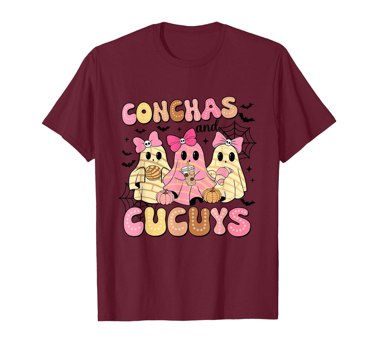 Conchas And Cucuys Spooky Season Halloween T-Shirt