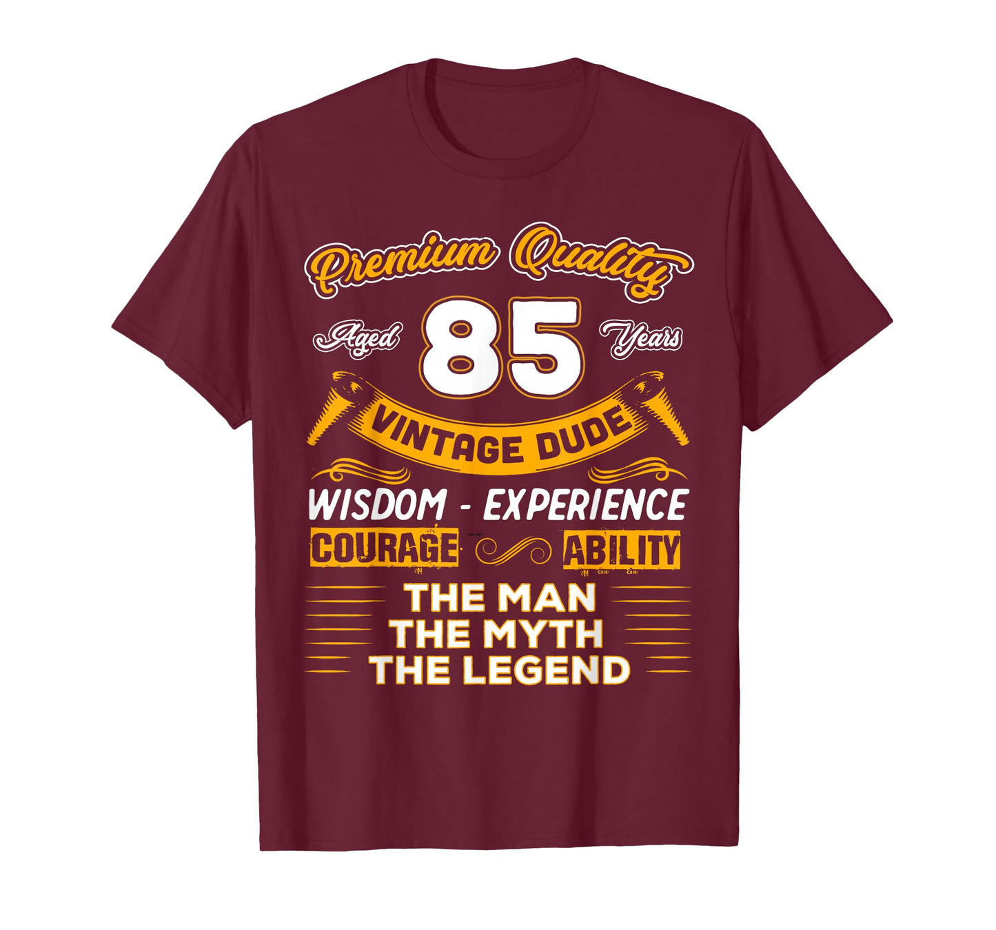 Vintage The Man Myth Legend 85 Birthday Tee For 85 Years Old T-Shirt