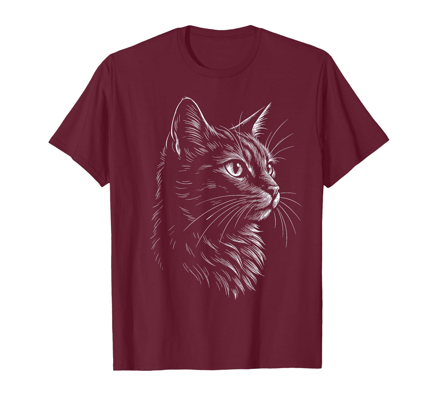 Retro Funny Cat Graphic for Men Women Kids T-Shirt