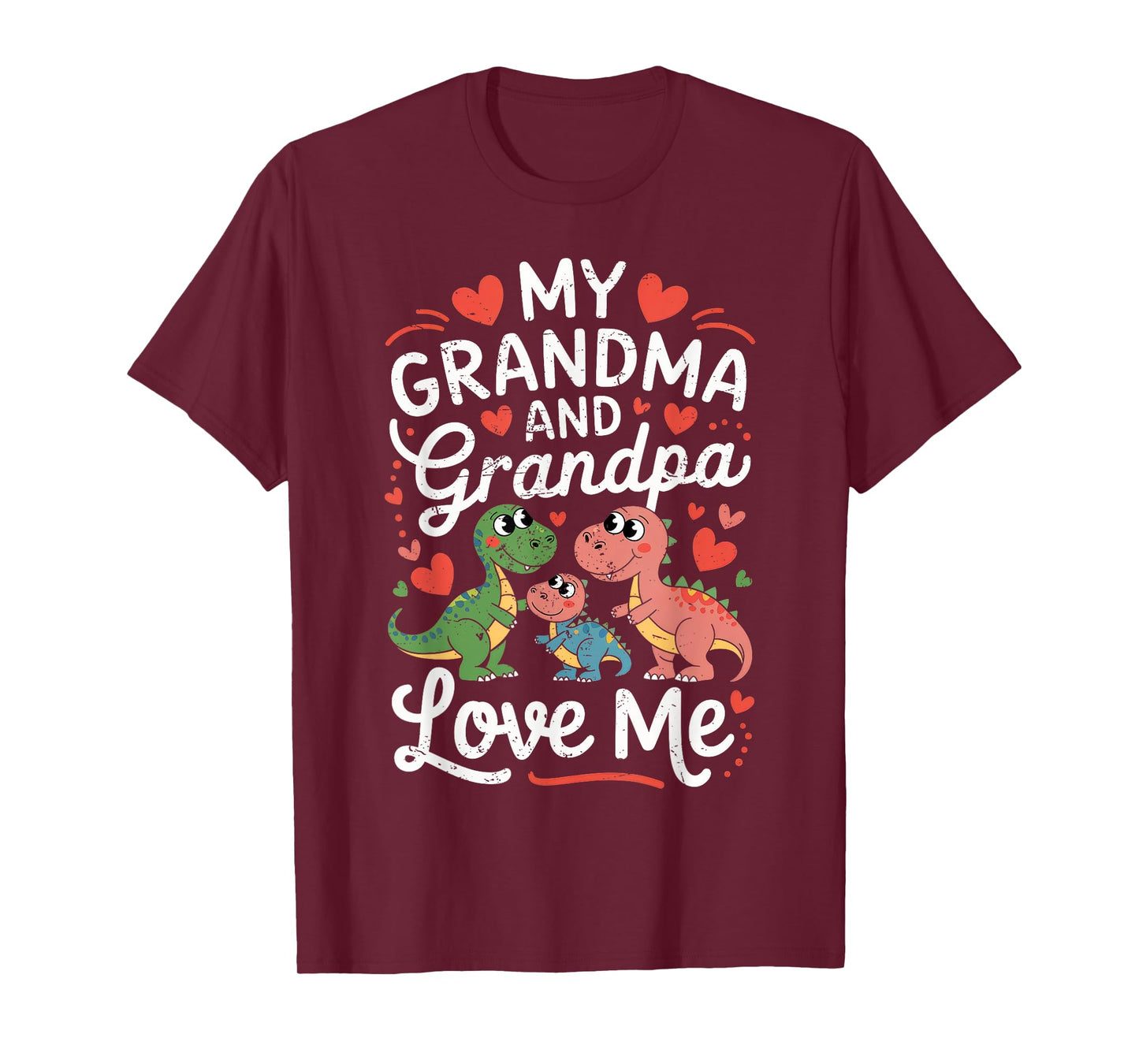 My Grandma And Grandpa Love Me T-Shirt