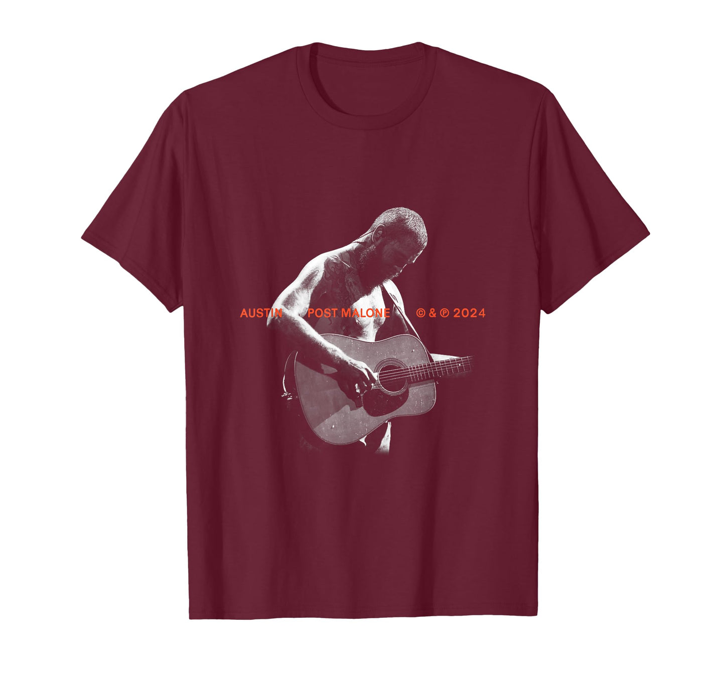Official Post Malone Austin Photo T-Shirt
