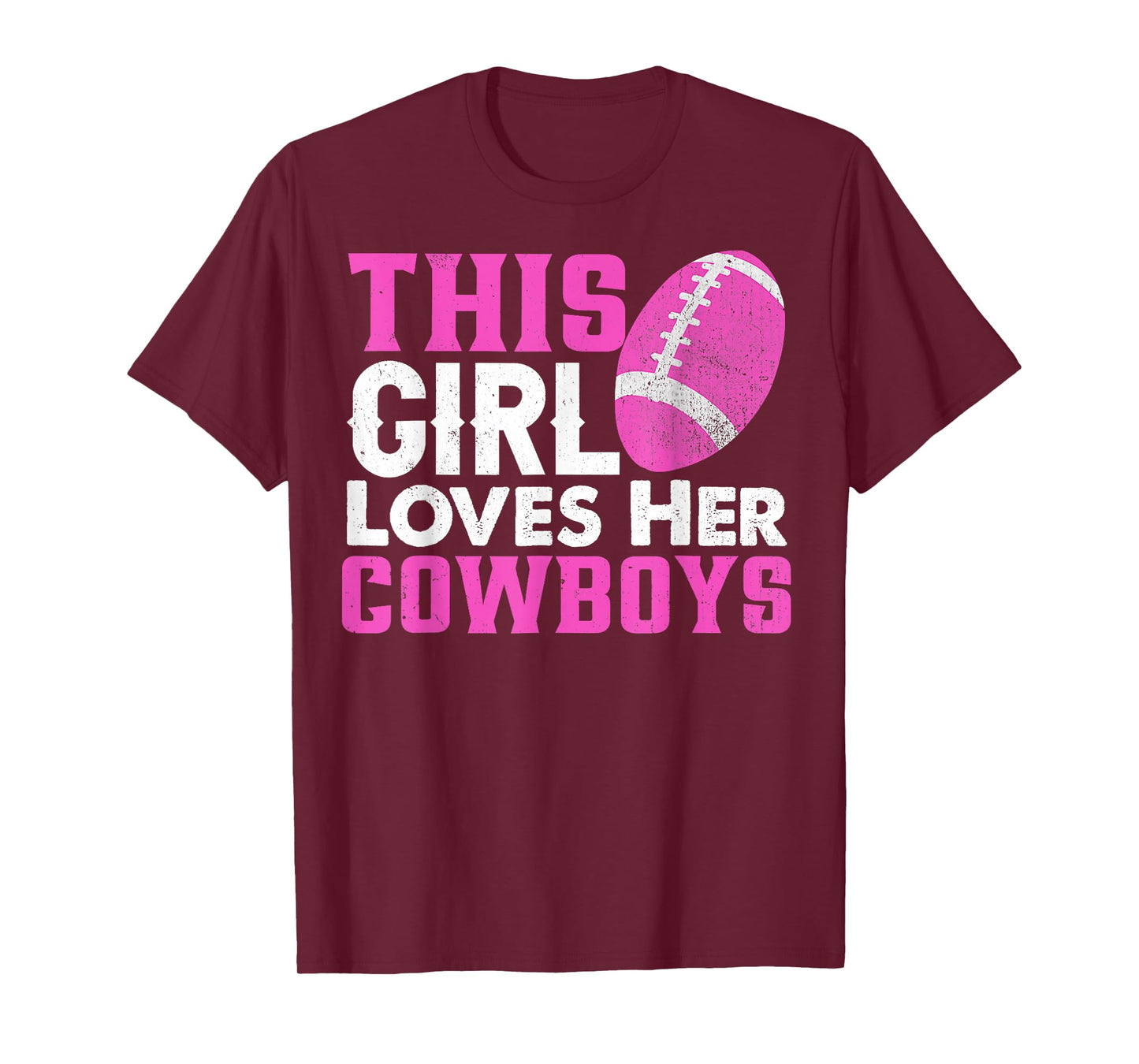 This Girl Loves Her Cowboys T-Shirt