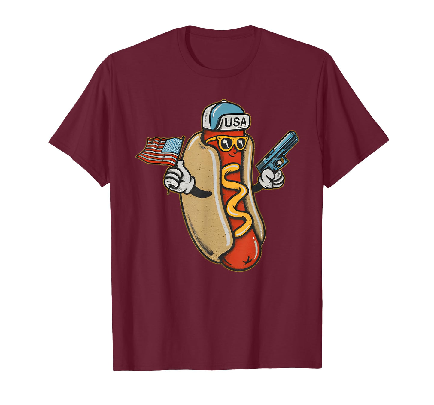 Got That Dawg In Me Funny Hot Dog USA 4th Of July Men Women T-Shirt