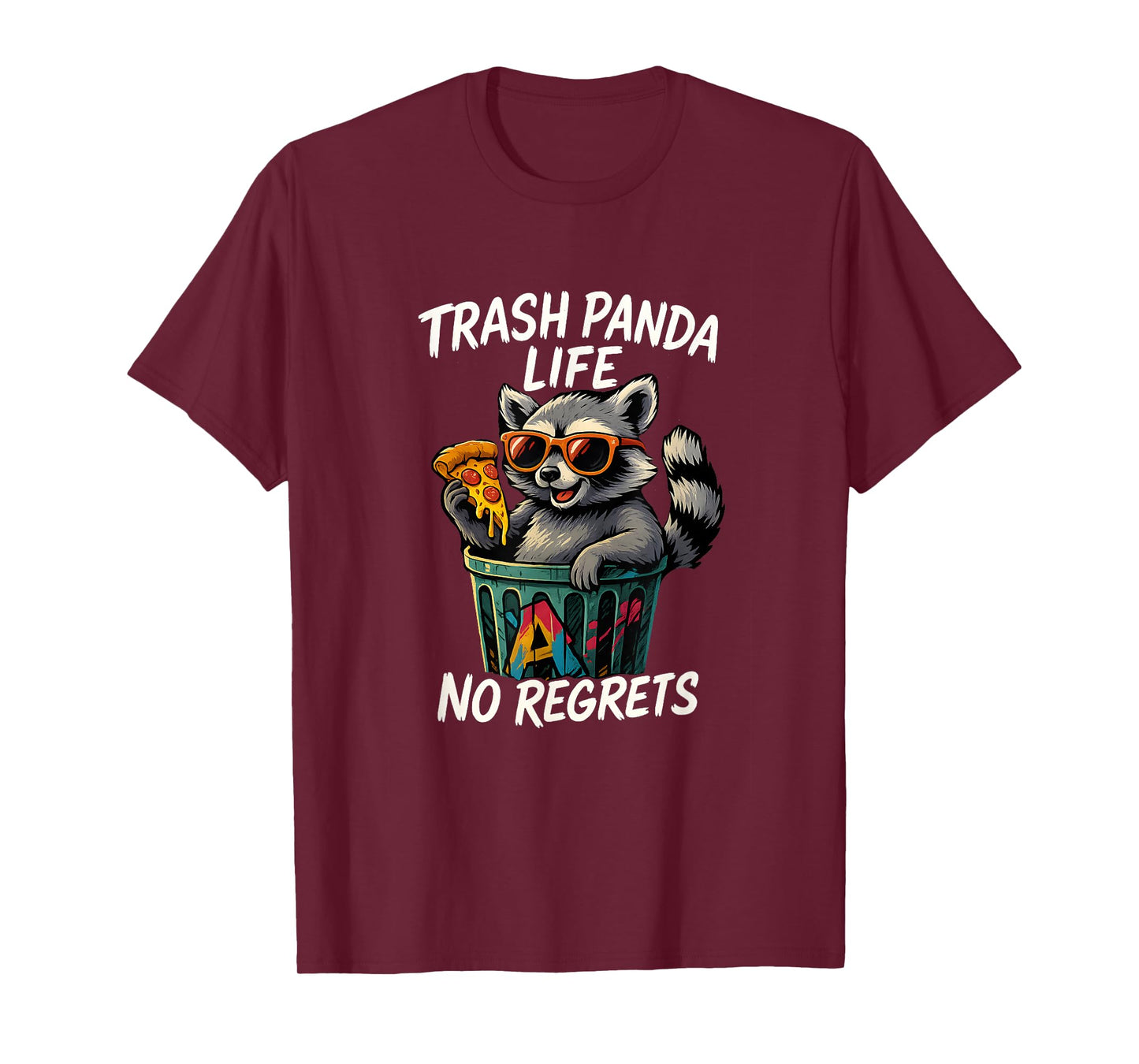 Funny Trash Panda More Thrash Can Less Trash Can't T-Shirt