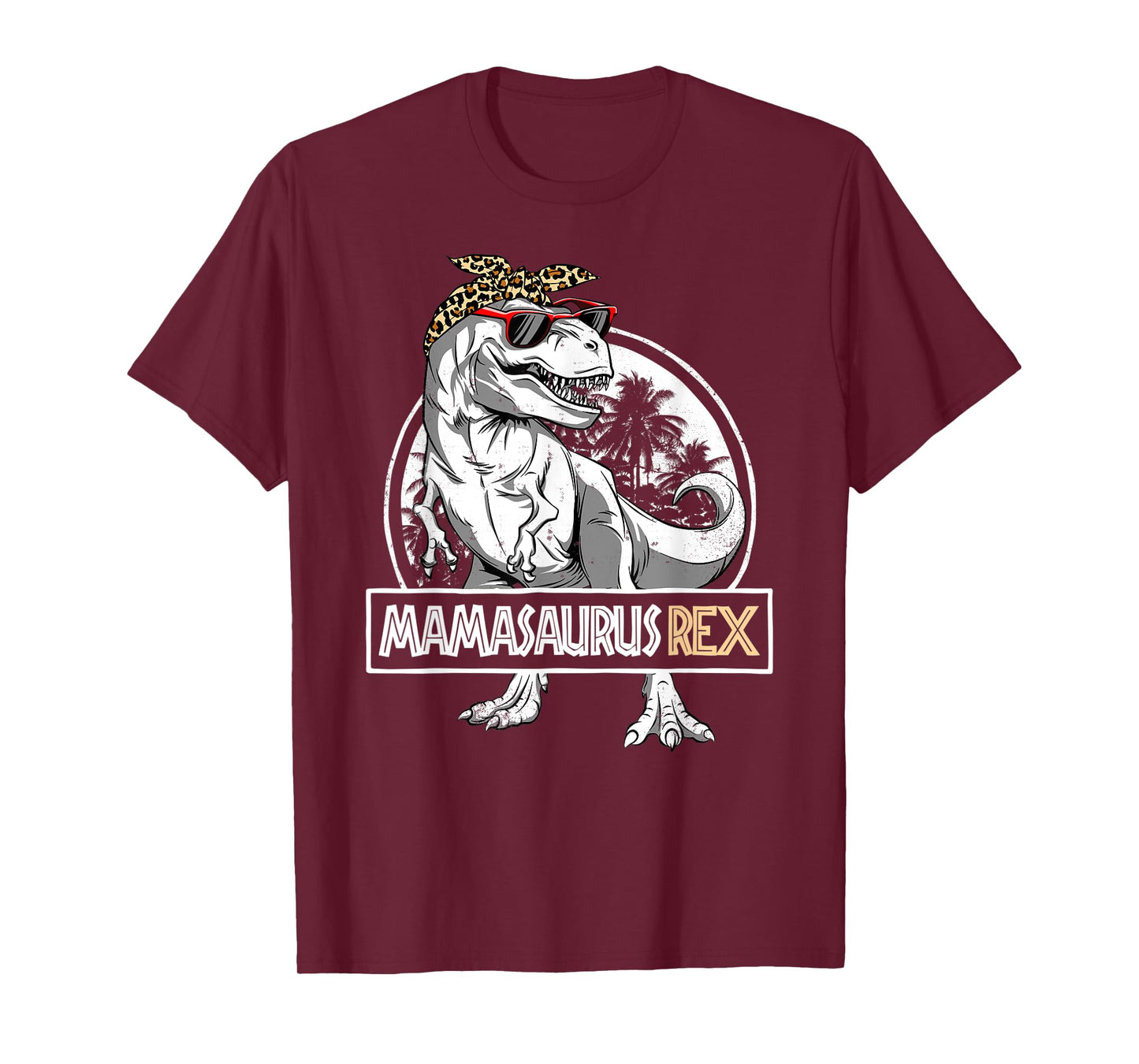 Womens Mamasaurus T rex Dinosaur Mama Saurus Mother's Family T-Shirt