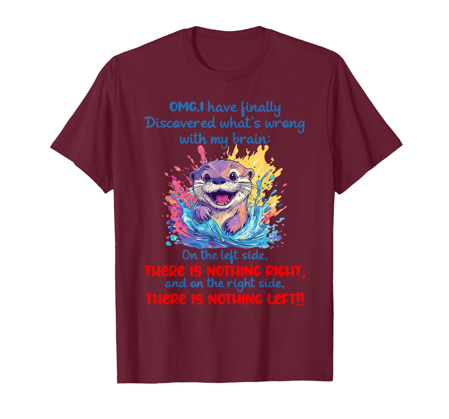 Omg i have finally discovered what's wrong with my brain T-Shirt