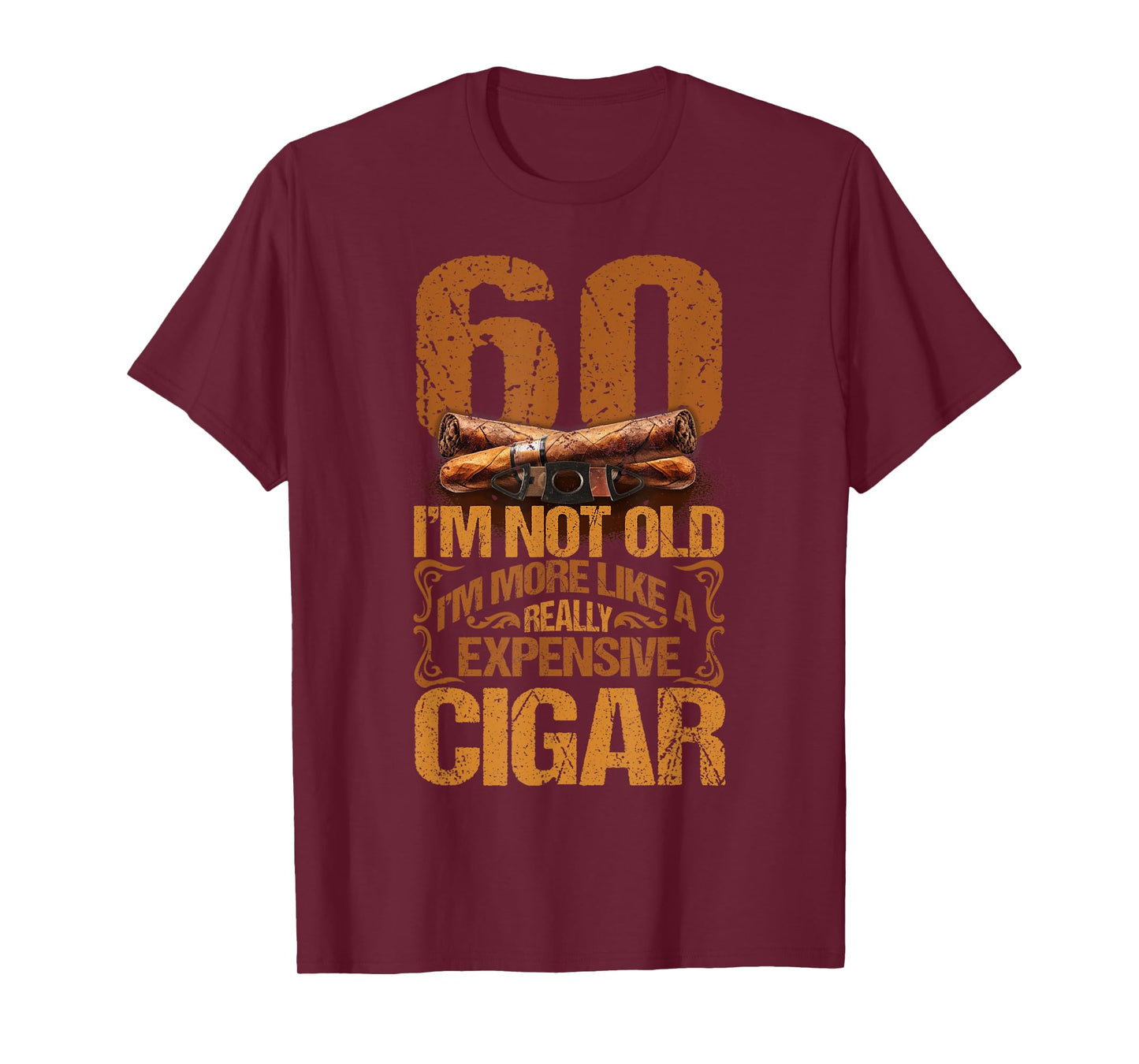 60 Years Really Expensive Cigar 60th Birthday Cigar Smoker T-Shirt