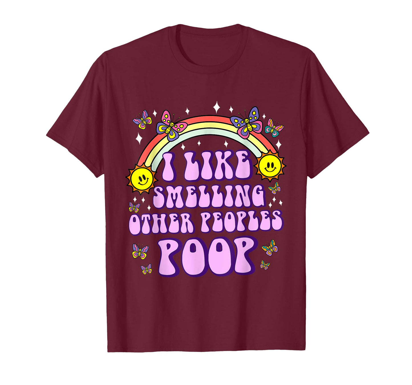 I Like Smelling Other Peoples Poop Funny Adult Humor Meme T-Shirt