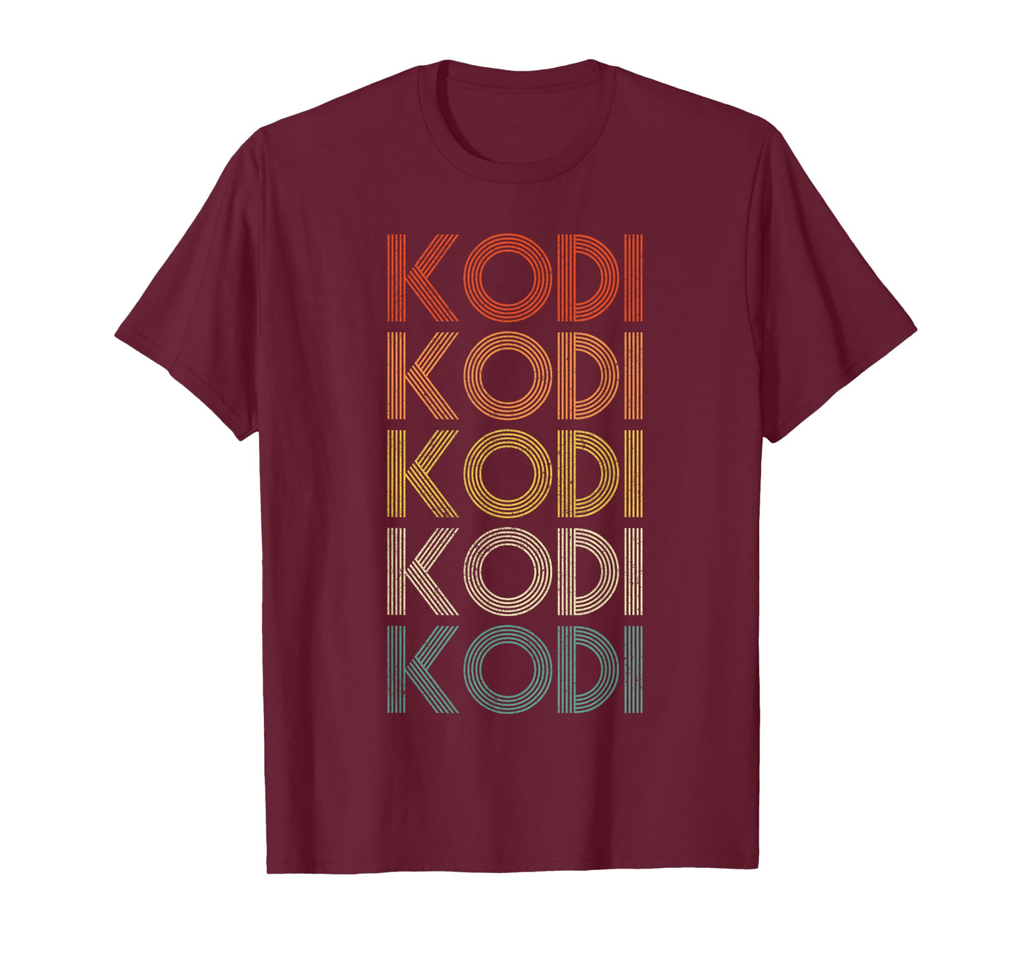 Kodi Graphic Tee-Tshirt Gifts Unisex Adults Kids Black Small Retro Modern Graphic T-Shirt