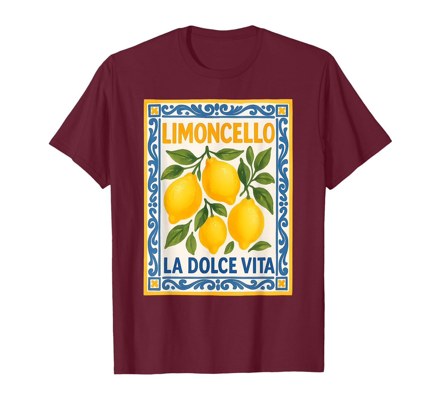 Limoncello La Dolce Vita Vintage Italian Lemons T-Shirt