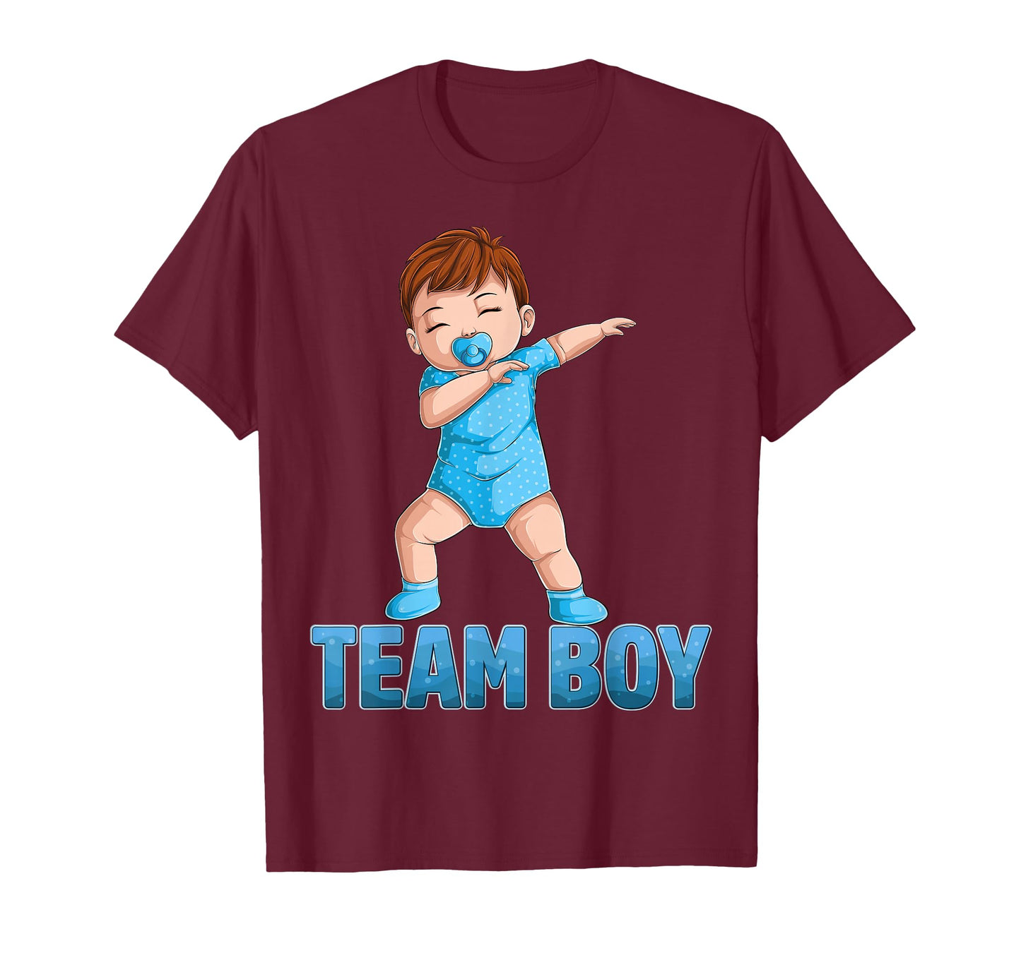 Gender Reveal Party Team Boy Baby Announcement Women Men T-Shirt