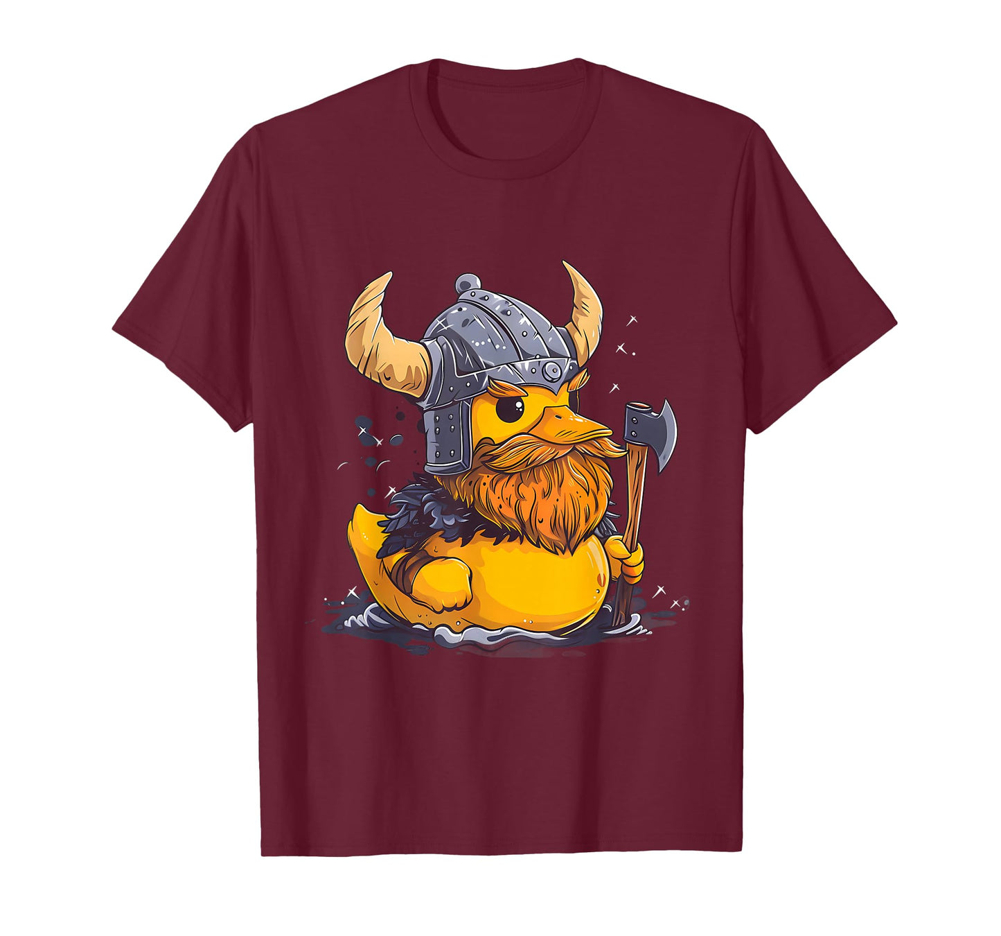 Rubber Duck Viking Duck Rubber Duckling Viking Helmet T-Shirt