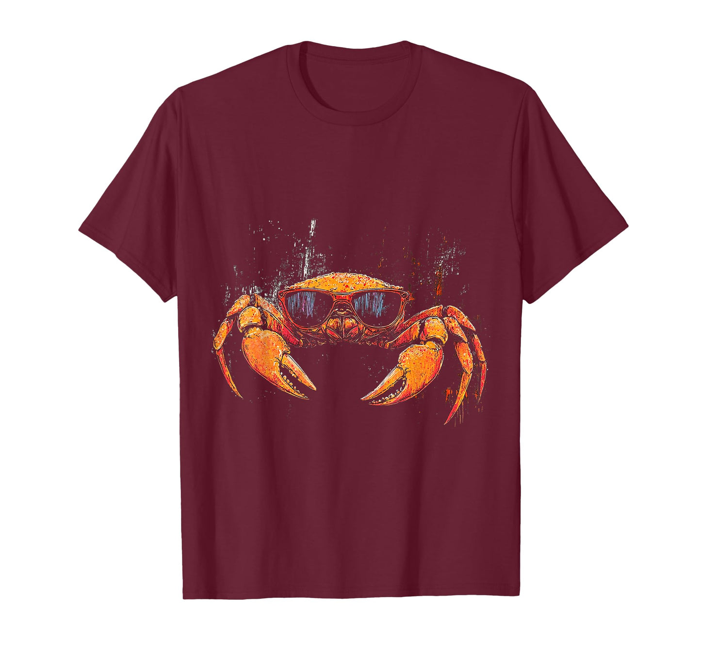 Crab Animal Graphic Sunglasses Illustration Crab T-Shirt