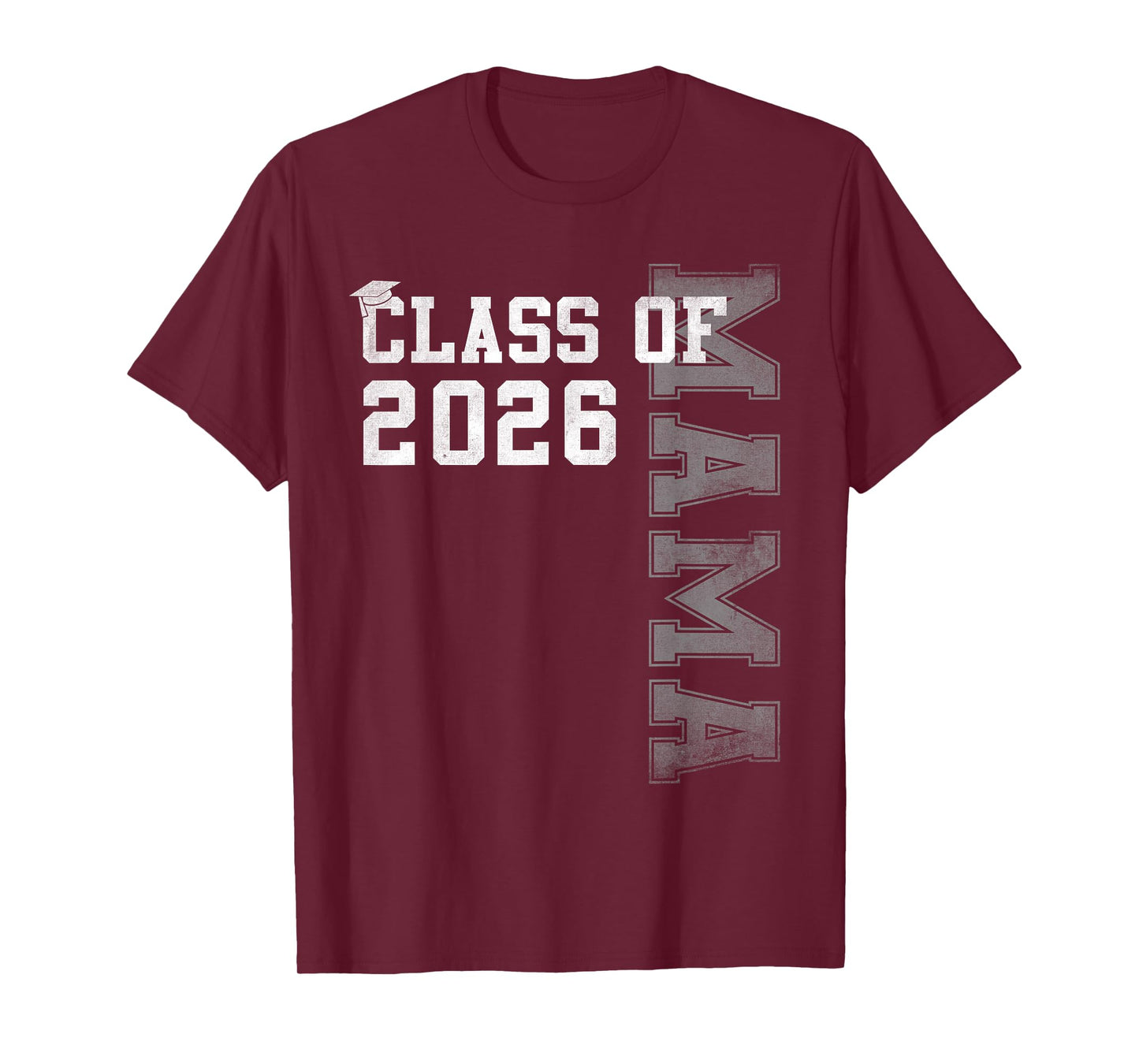 Proud Mama Of A 2026 Graduate Grad Senior Graduation T-Shirt