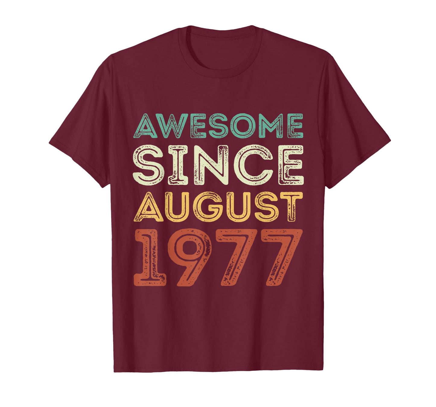 Awesome Since August 1977 Vintage Birthday Classic 1977 T-Shirt