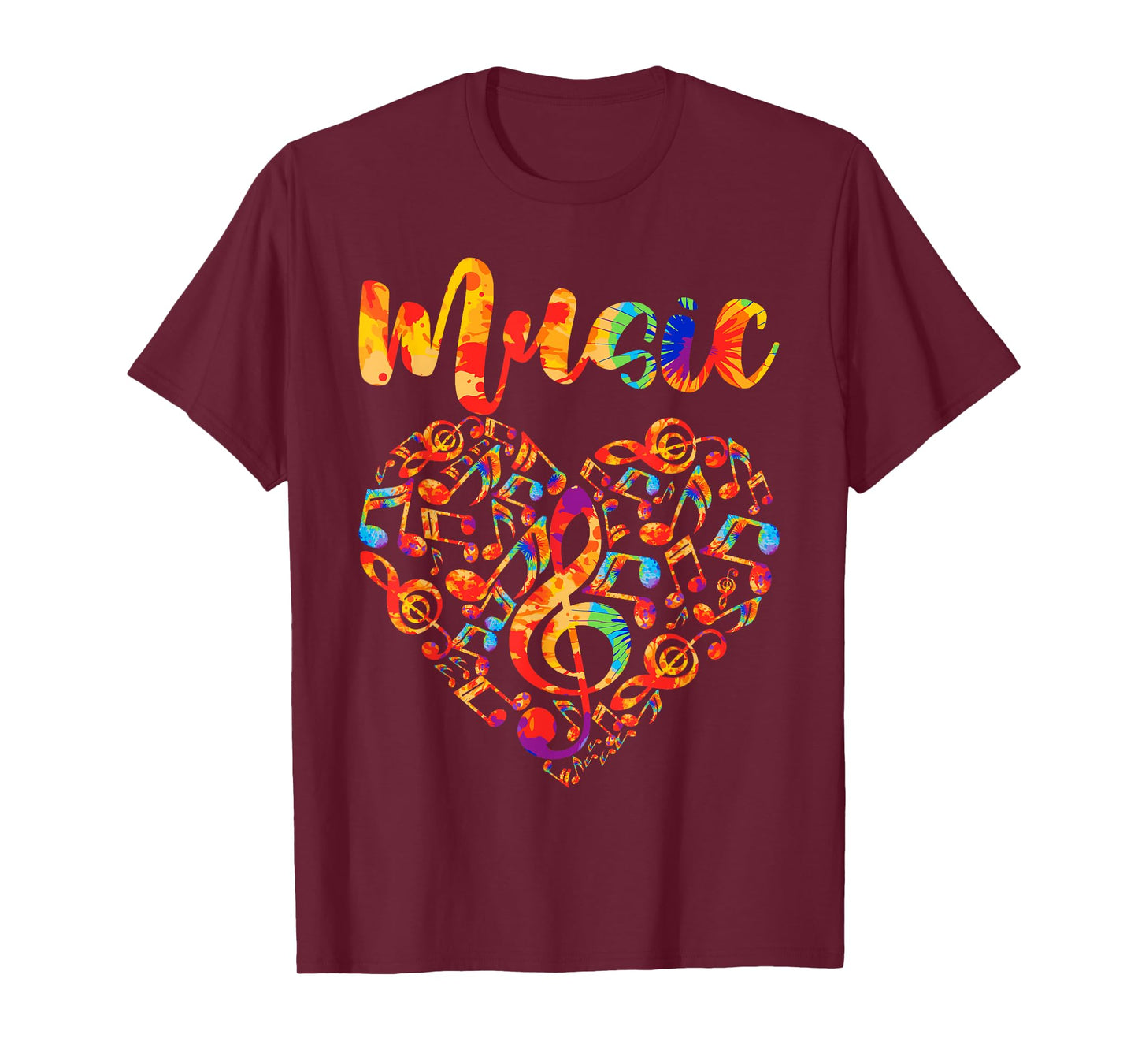 Musician Musical Instrument Music Notes Treble Clef T-Shirt