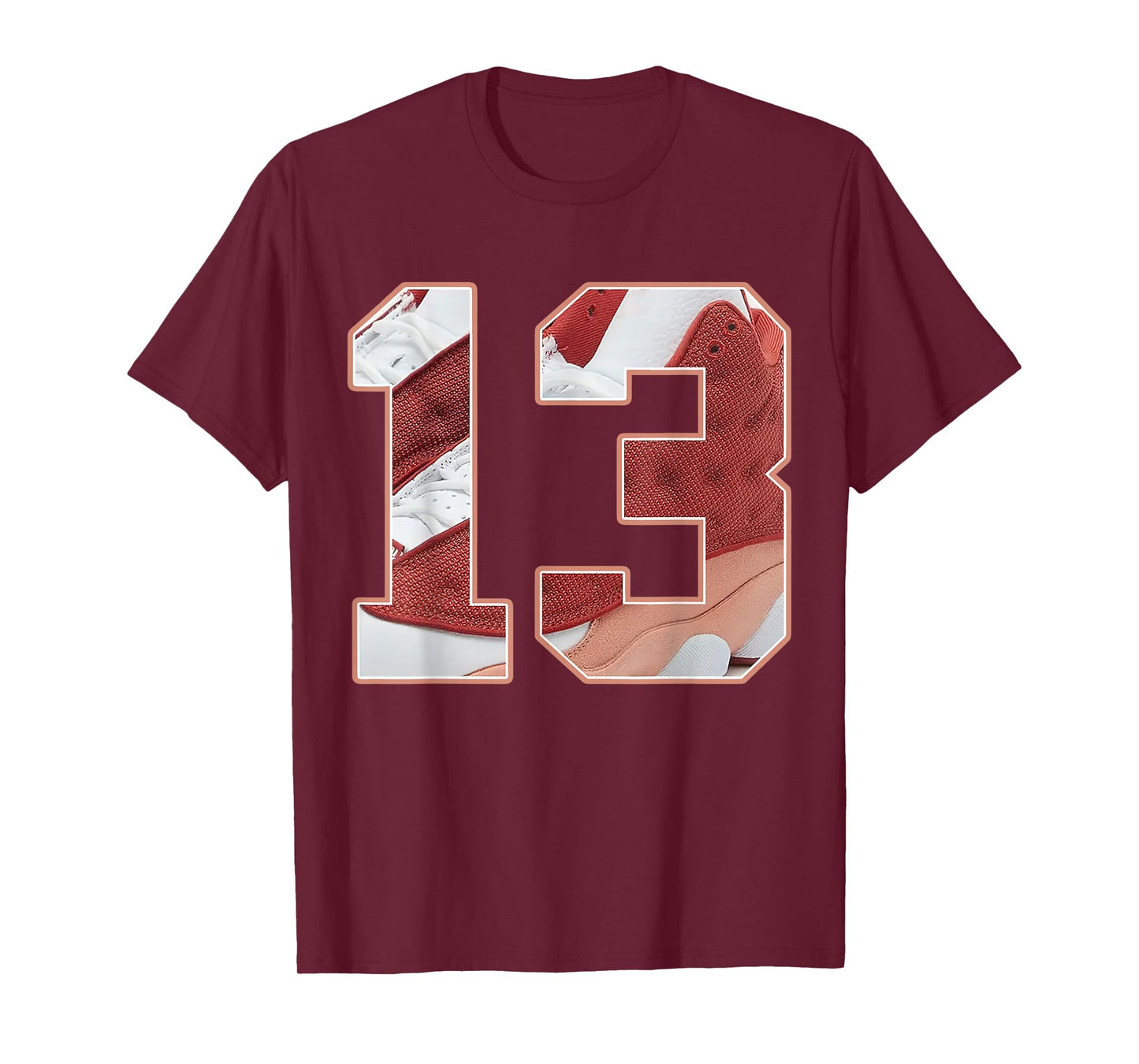 Number 13 Dune Red 13s Loser Lover Matching For Men Women T-Shirt
