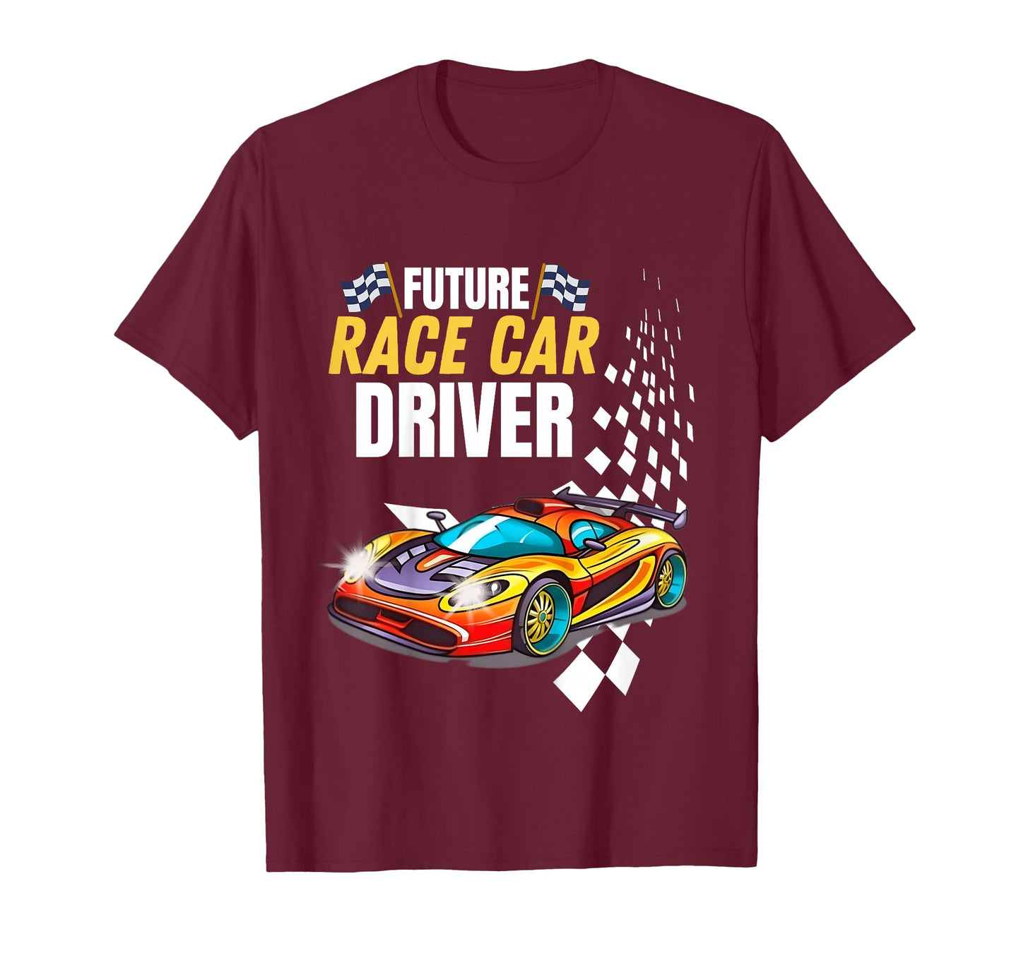 Funny Sarcastic Graphic Design Future Race Car Driver T-Shirt