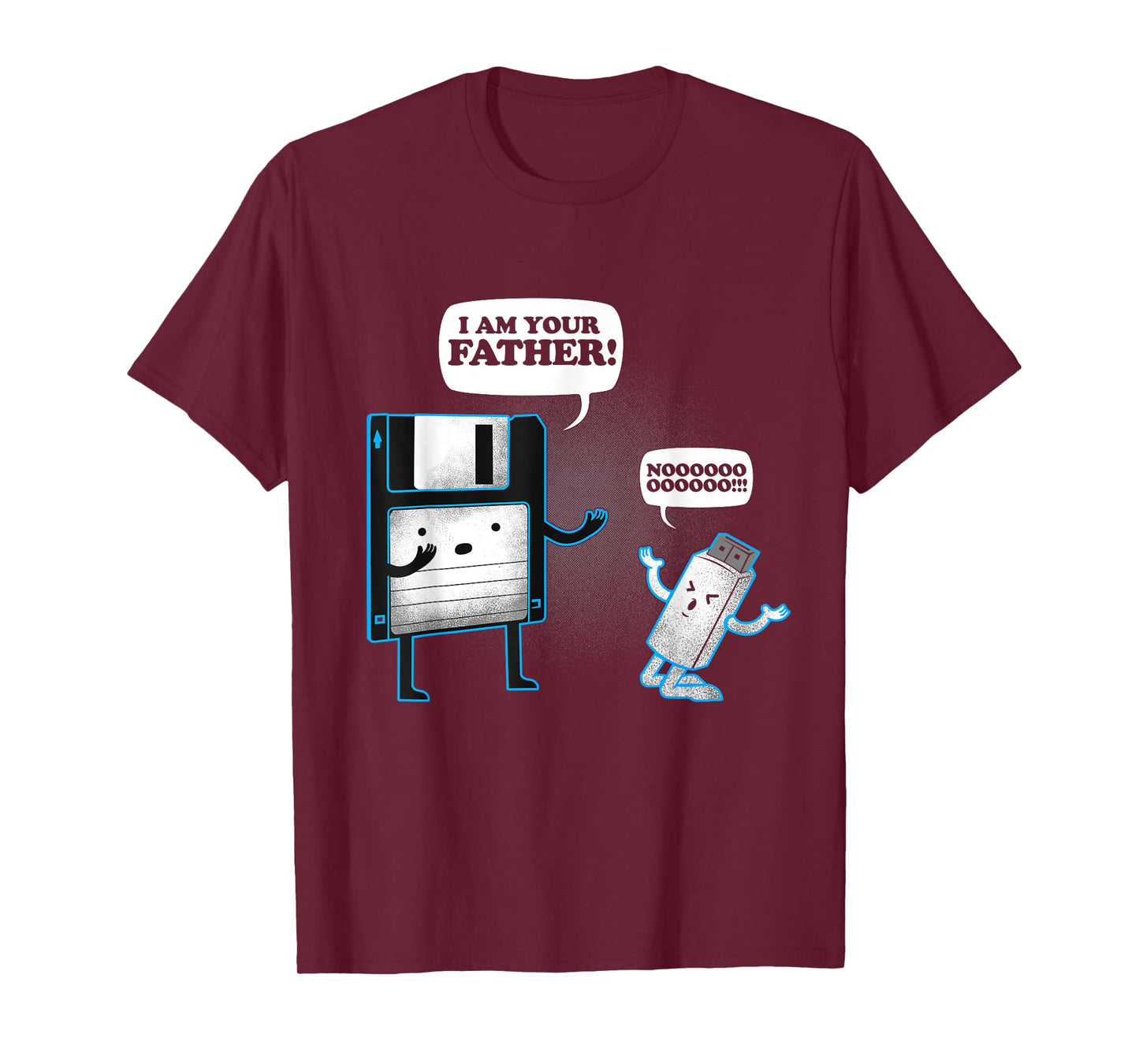 "I am your father" Floppy Disk & USB funny shirt T-Shirt
