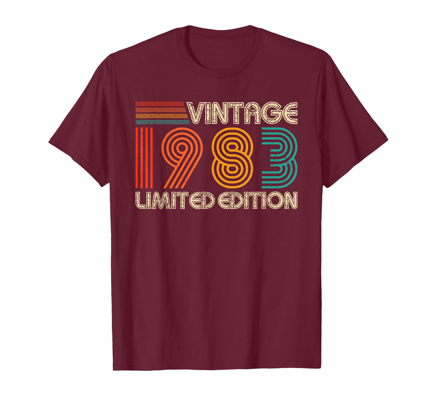 Vintage 1983 Limited Edition Classic 1983 Men Women Vintage T-Shirt