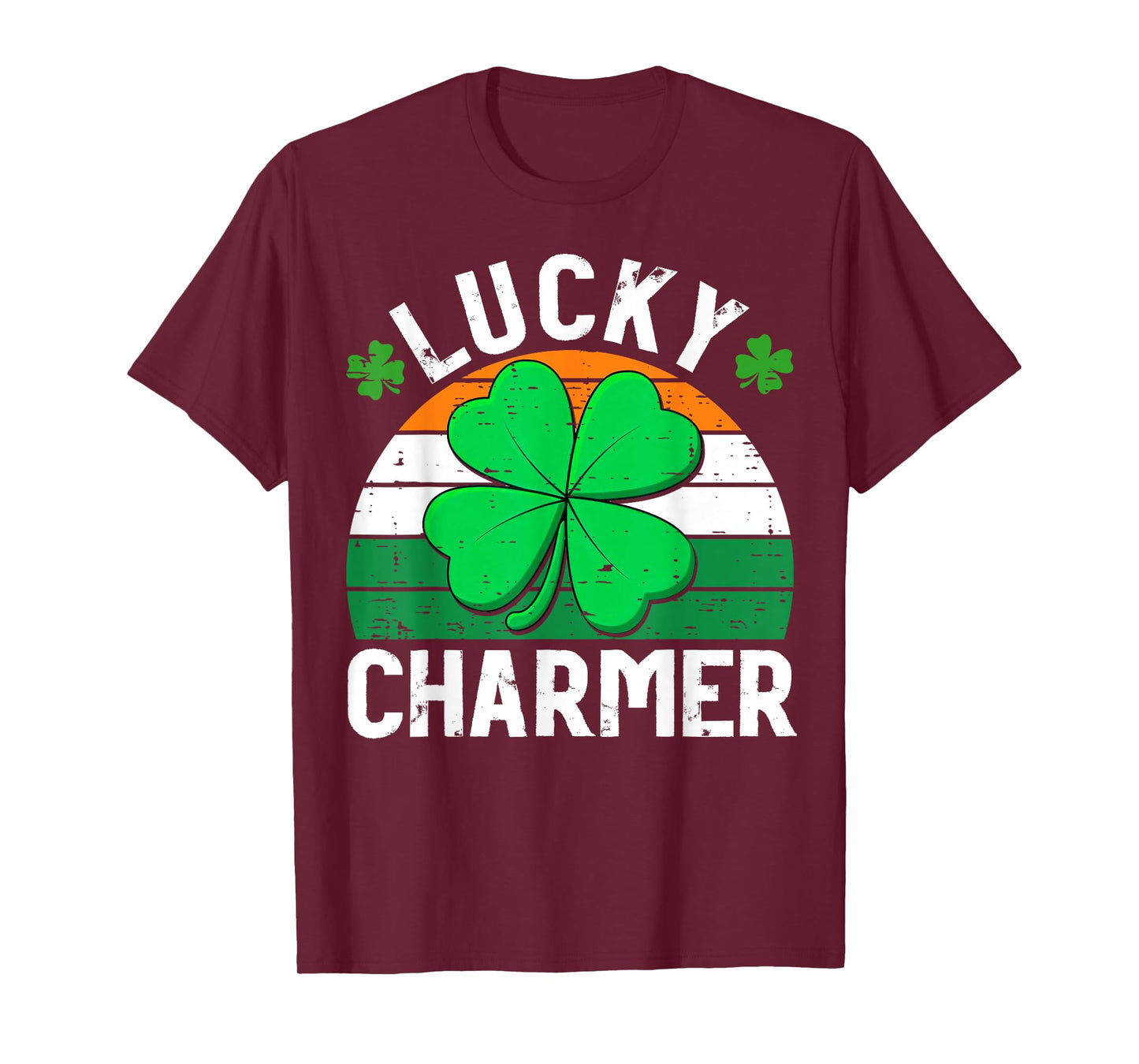 Lucky Charmer Shirts Boys Kids Girls Funny St Patricks Day T-Shirt