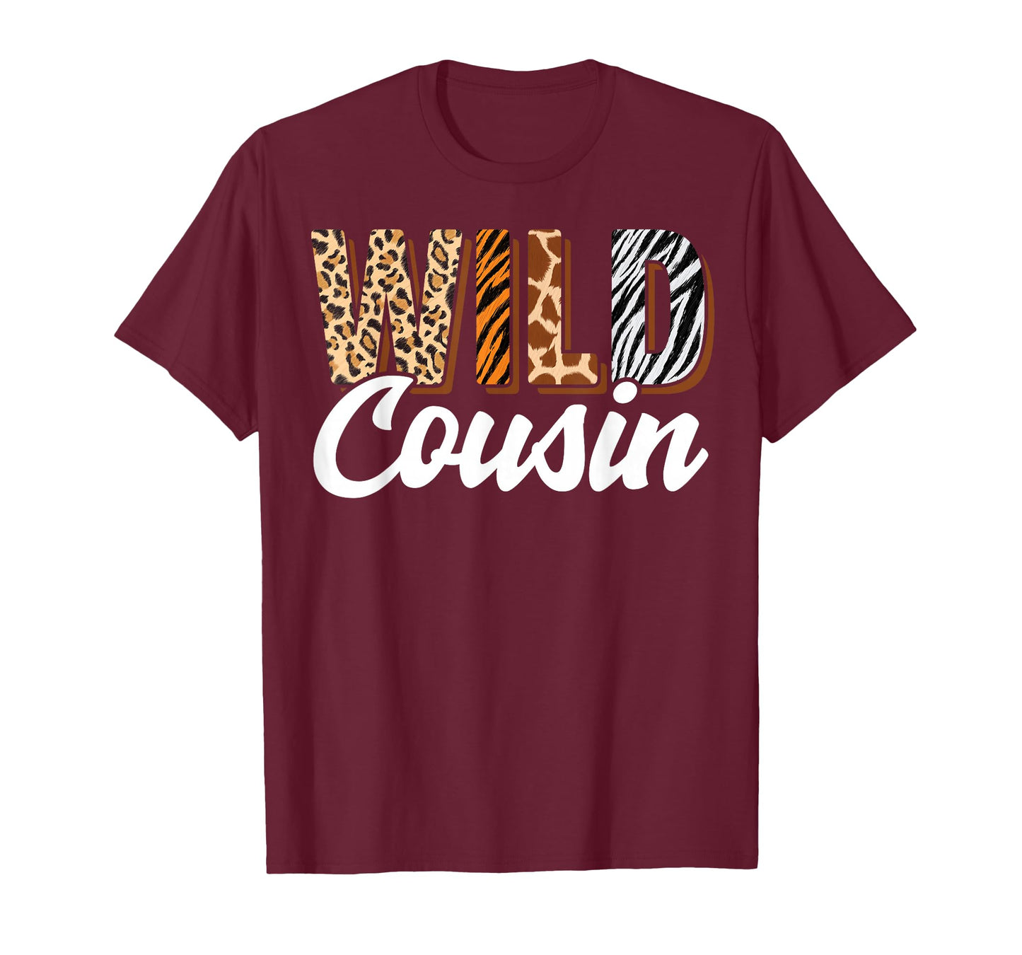 Wild Cousin Zoo Born Two be Wild B-day Safari Jungle Animal T-Shirt
