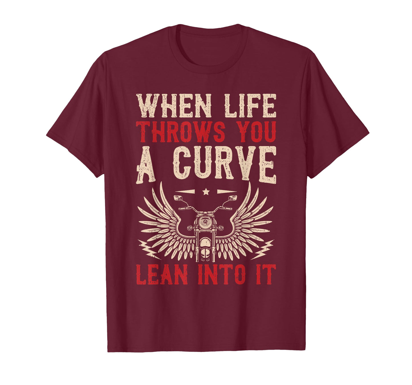 Funny Biker Art For Men Women Motorcycle Motorbike Rider T-Shirt