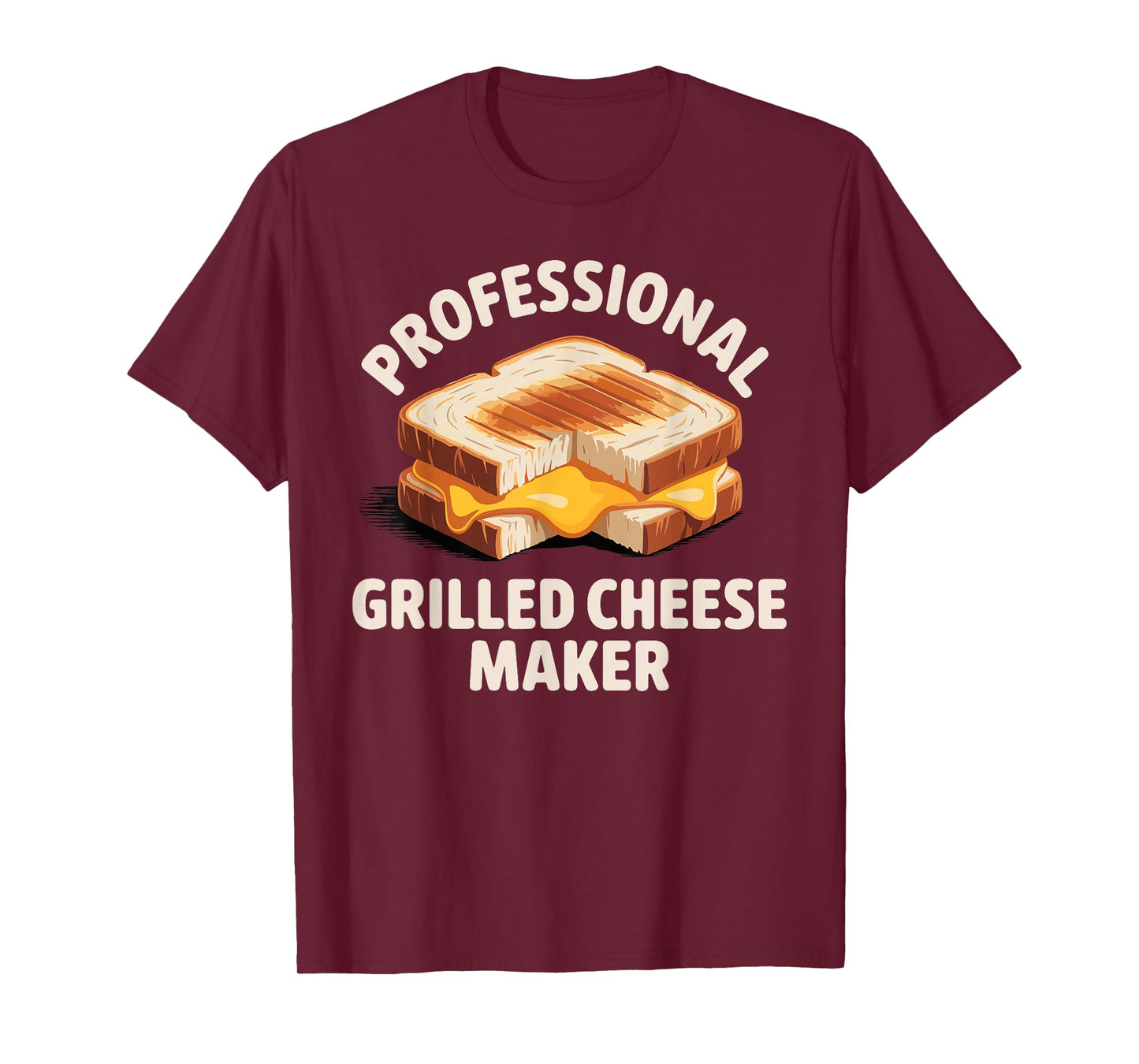 Grilled Cheese Design for Men Women Grilled Cheese Sandwich T-Shirt