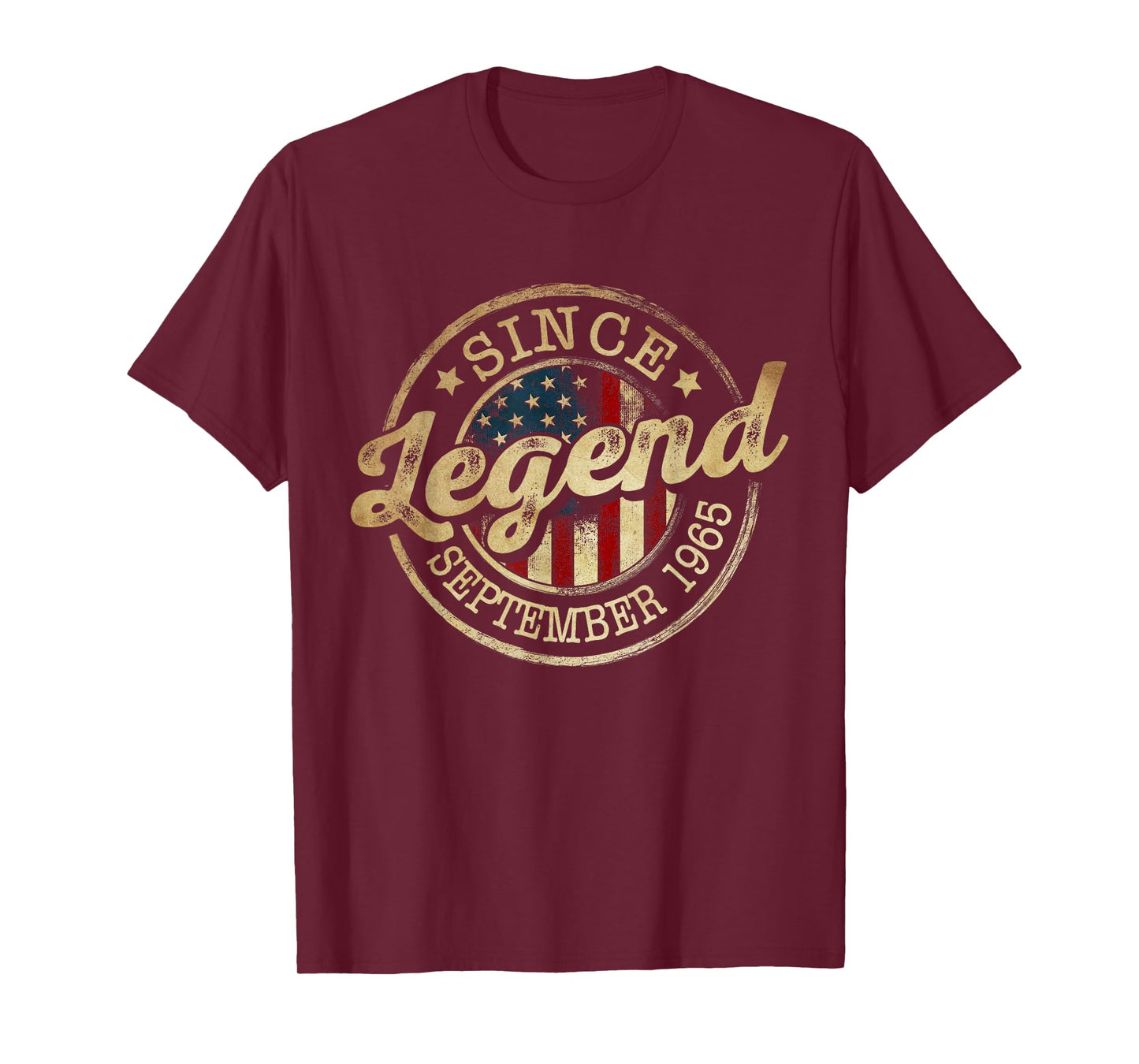 Legend Since September 1965 Vintage 60th Birthday Classic T-Shirt
