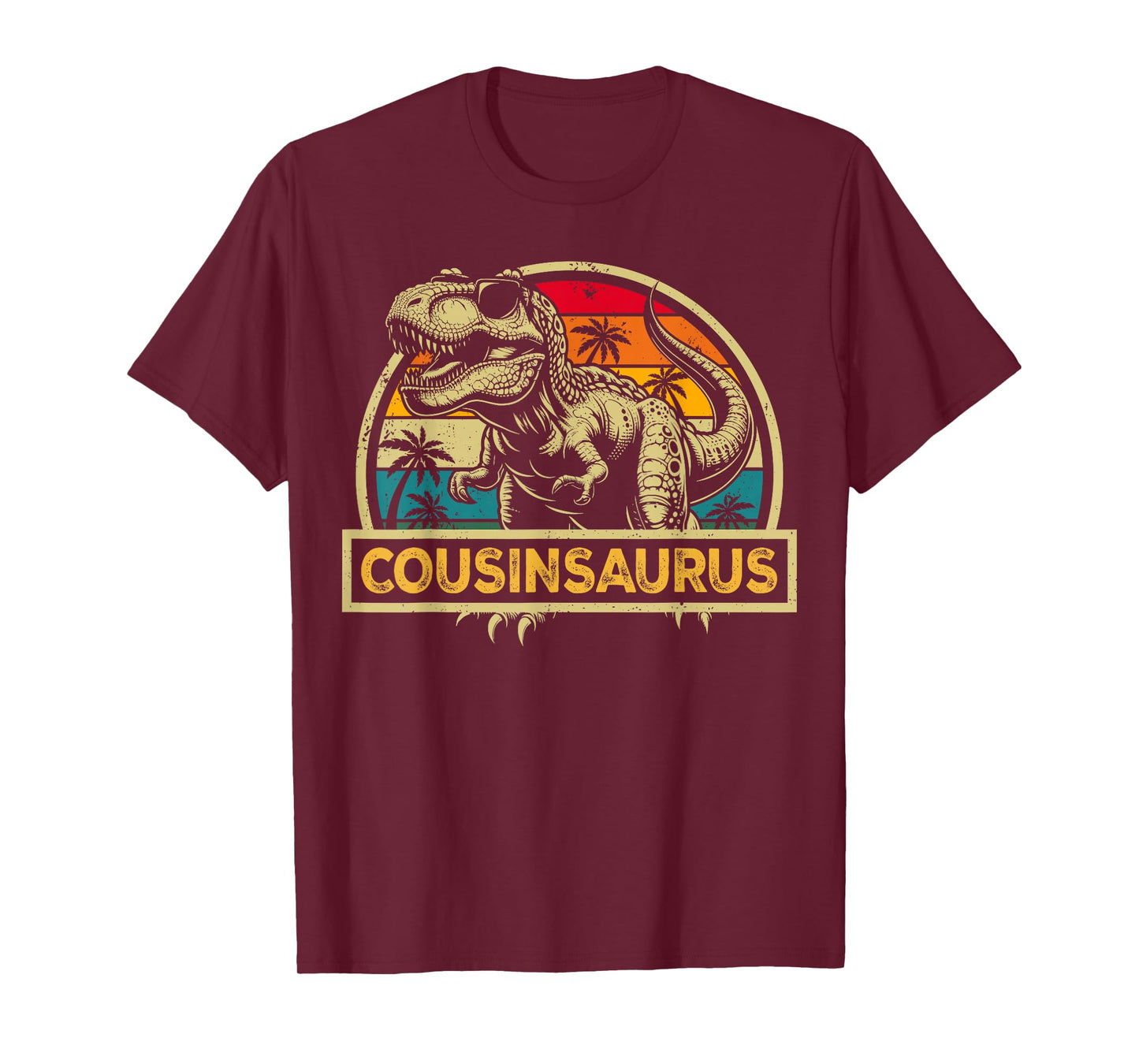 Cousinsaurus T Rex Dinosaur Cousin Saurus Family Matching T-Shirt